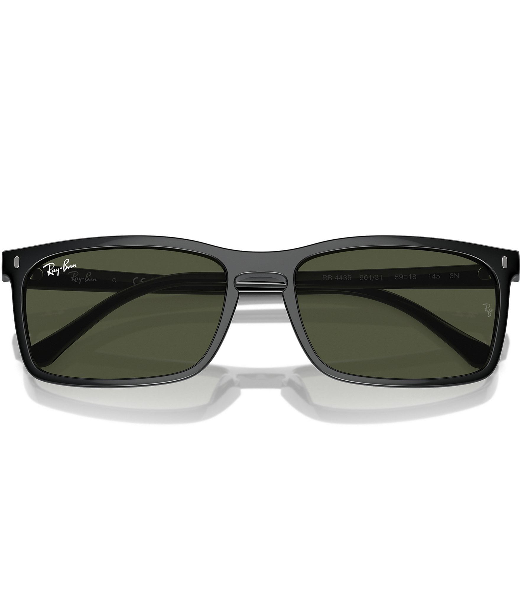 Ray-Ban Men's RB4435 56mm Rectangle Sunglasses