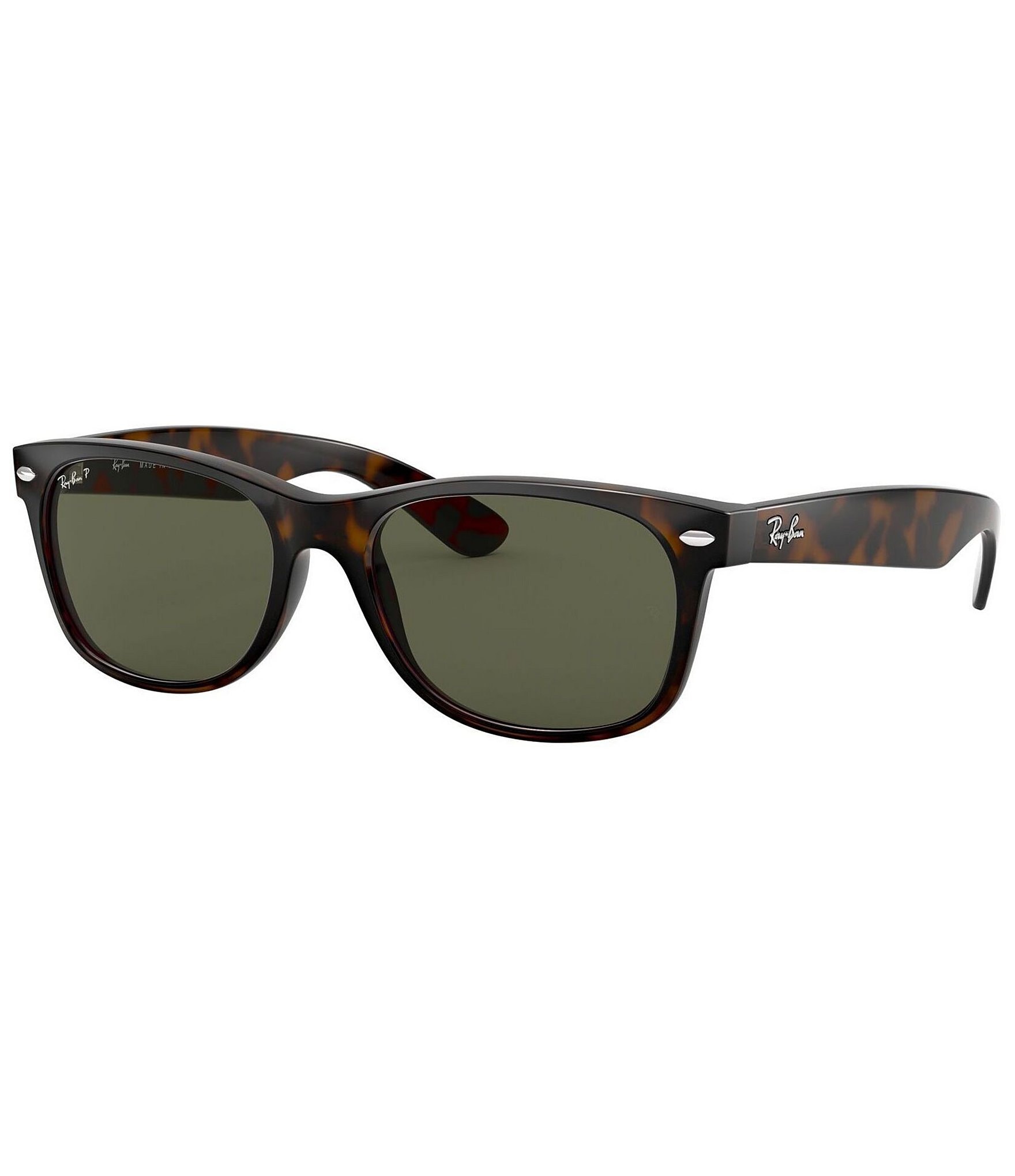 Ray-Ban women\'s black and brown wayfarer sunglasses Ray-Ban Wayfarer 2140 954 Sunglasses - US main image 4