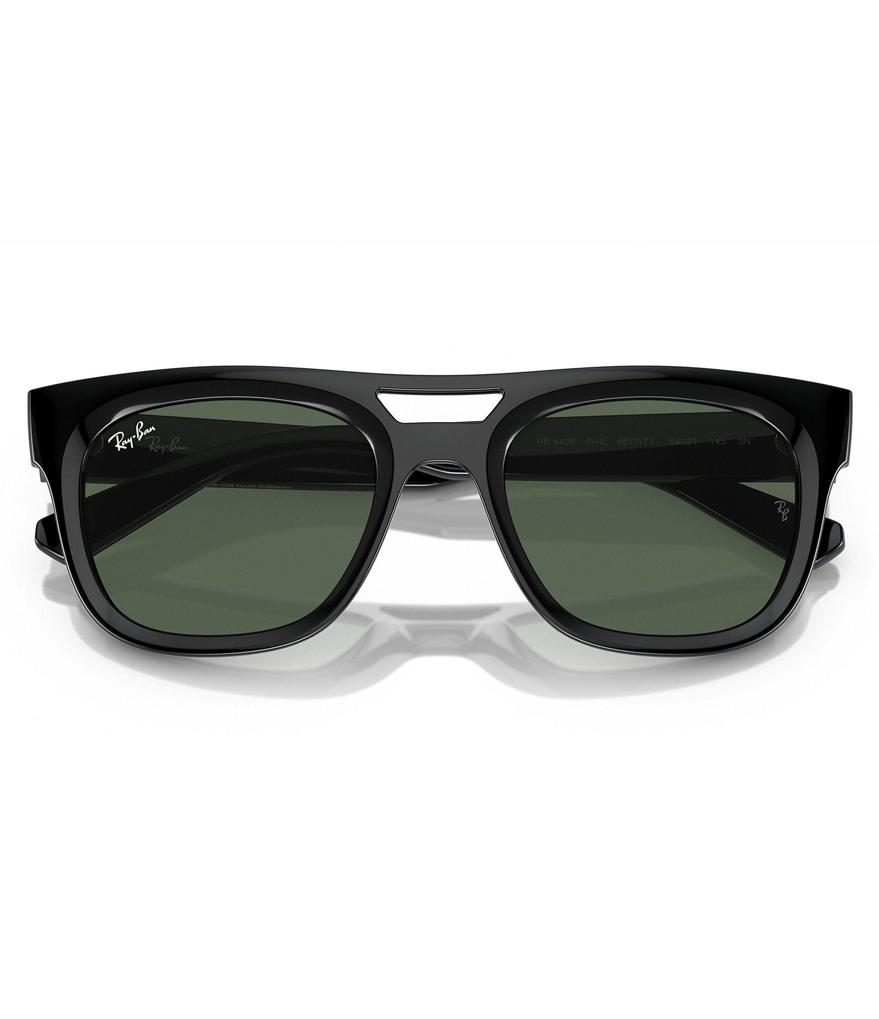 Ray-Ban Unisex Phil 54mm Square Sunglasses