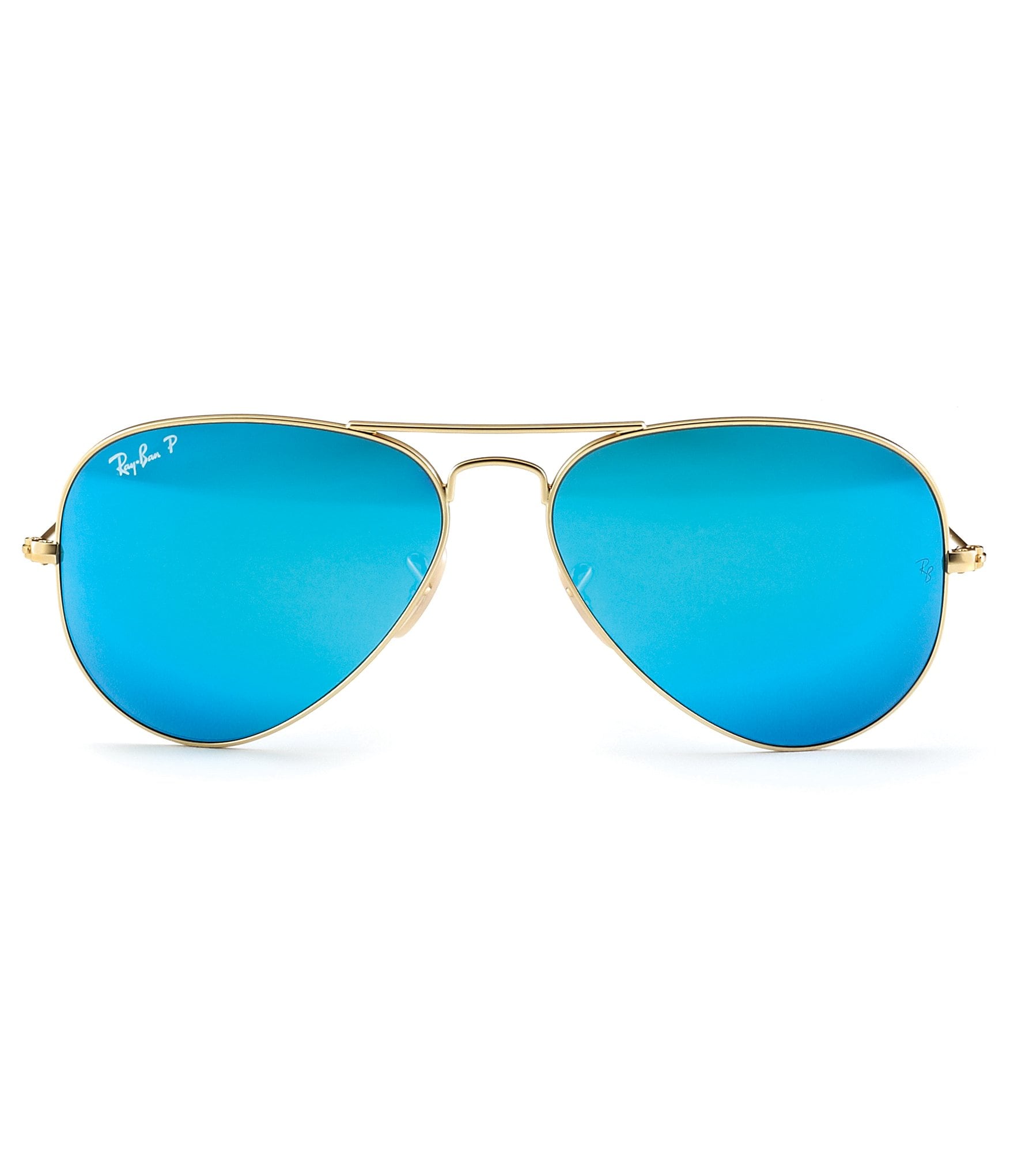 Ray-Ban Unisex Rb3025 58mm Aviator Polarized Sunglasses