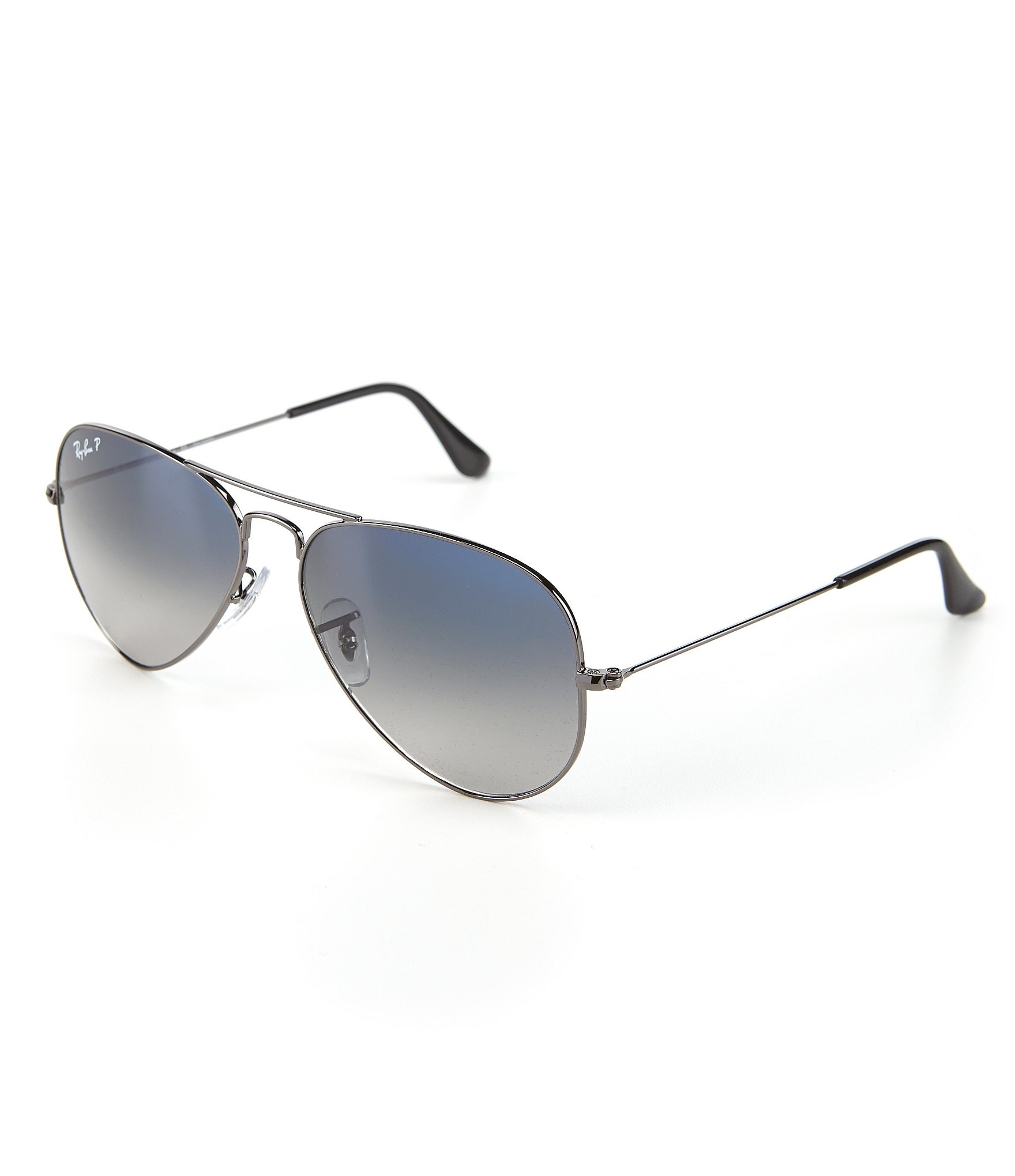Addiction er der Forbyde Ray-Ban Polarized Metal UV Protection Aviator Sunglasses | Dillard's