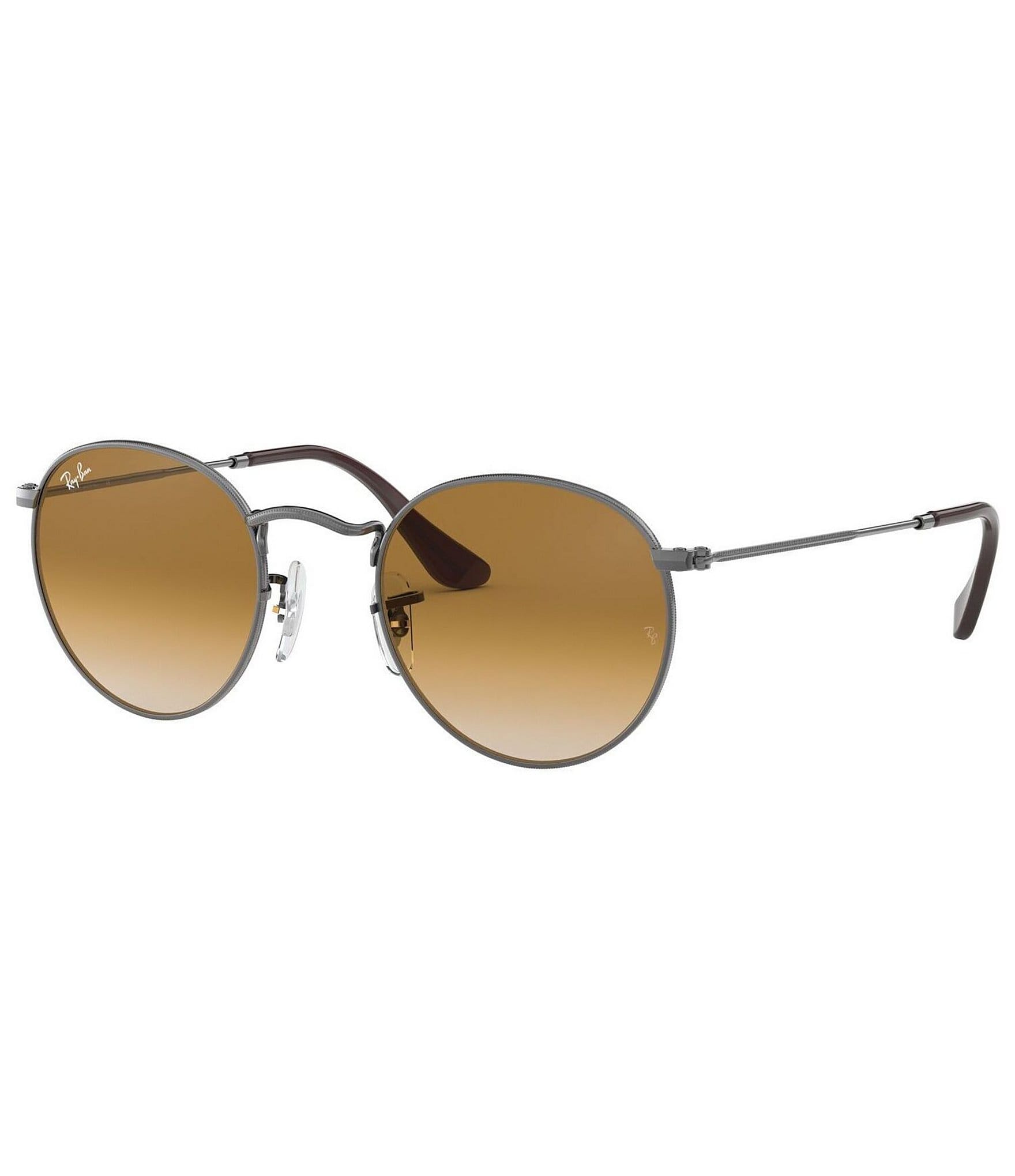 Bestuiven zwart Pa Ray-Ban Round 53mm Gradient Metal Sunglasses | Dillard's
