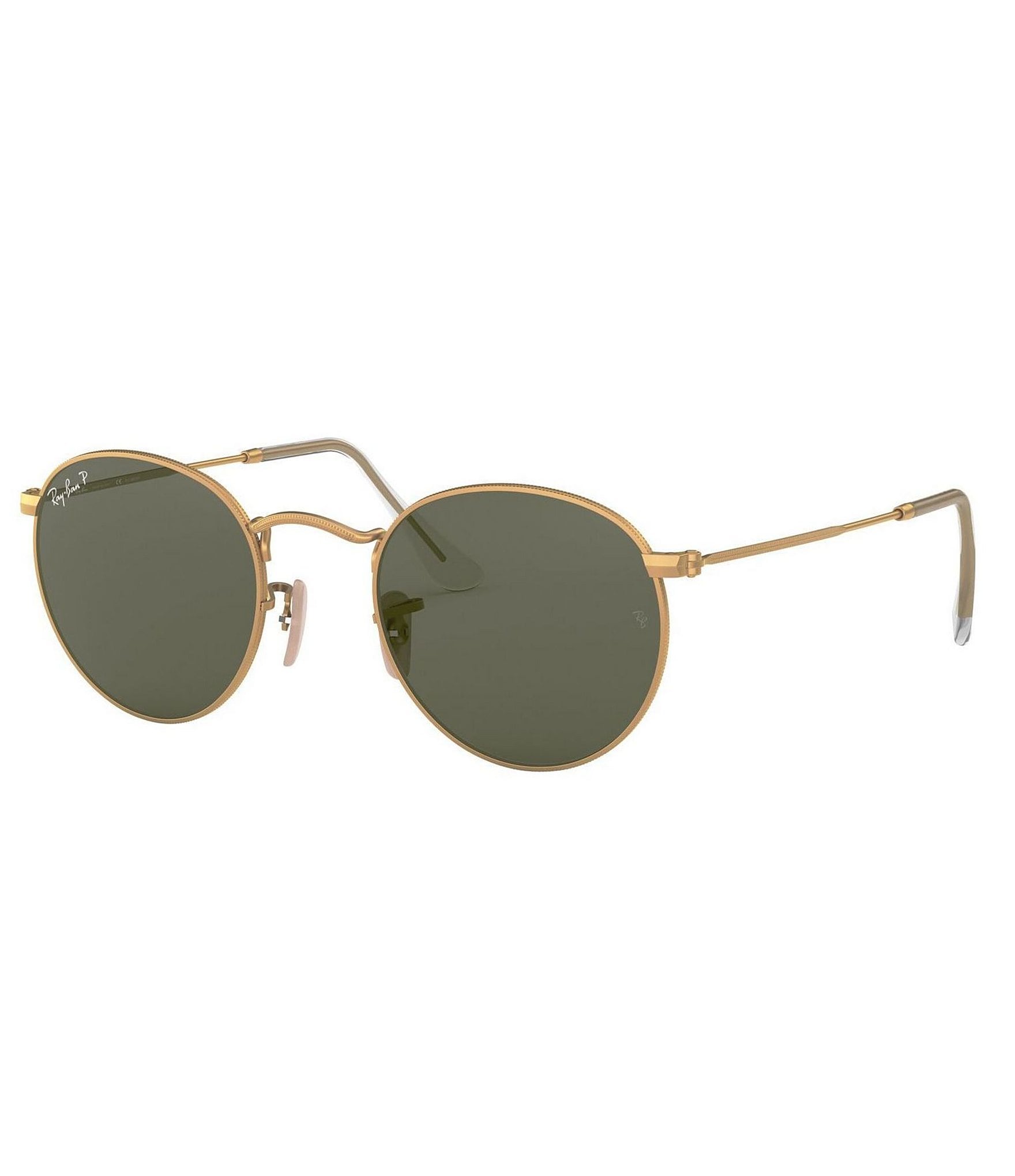 Ray-Ban Round Polarized 50mm Sunglasses