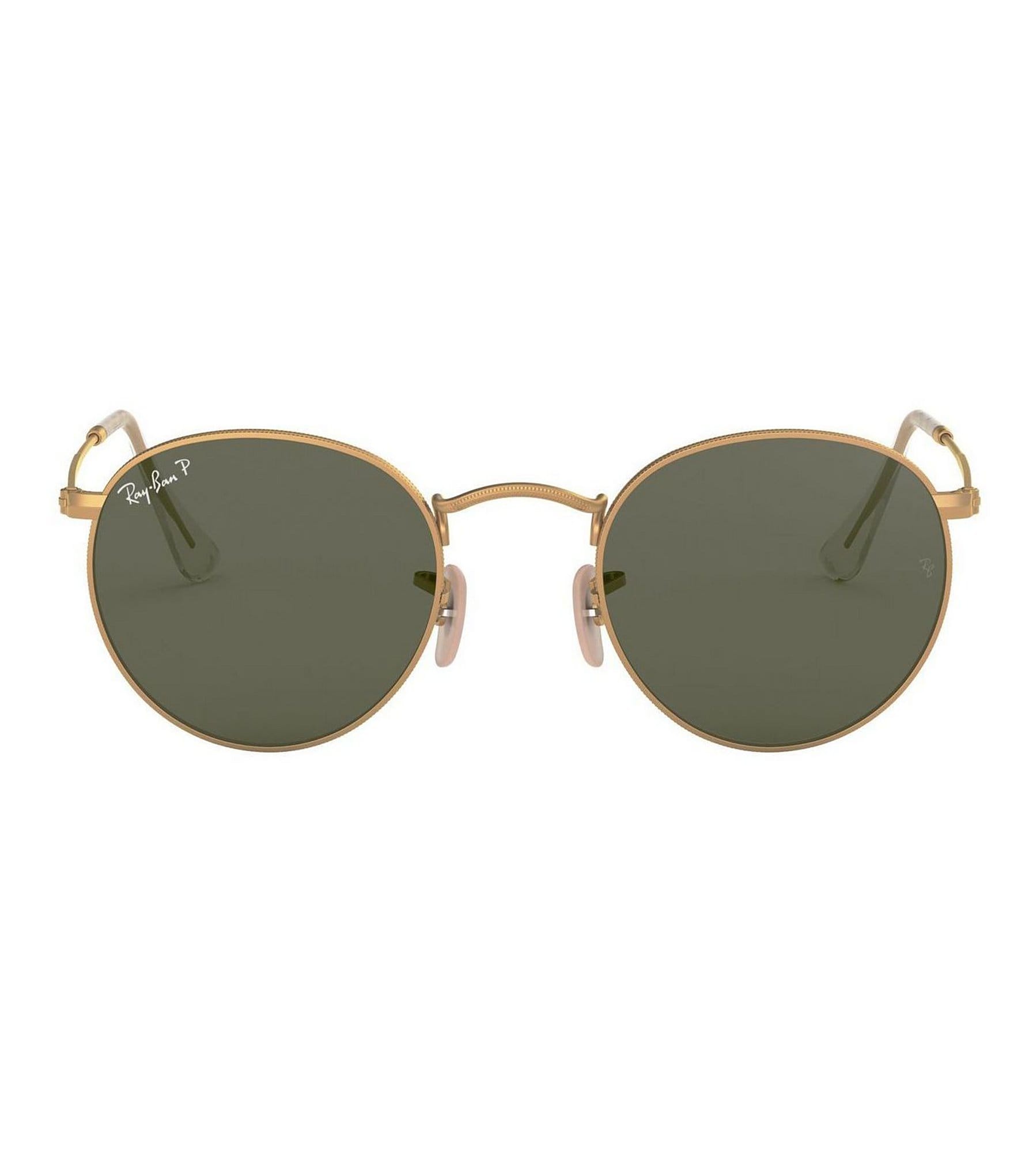 Ray-Ban Round Polarized 50mm Sunglasses