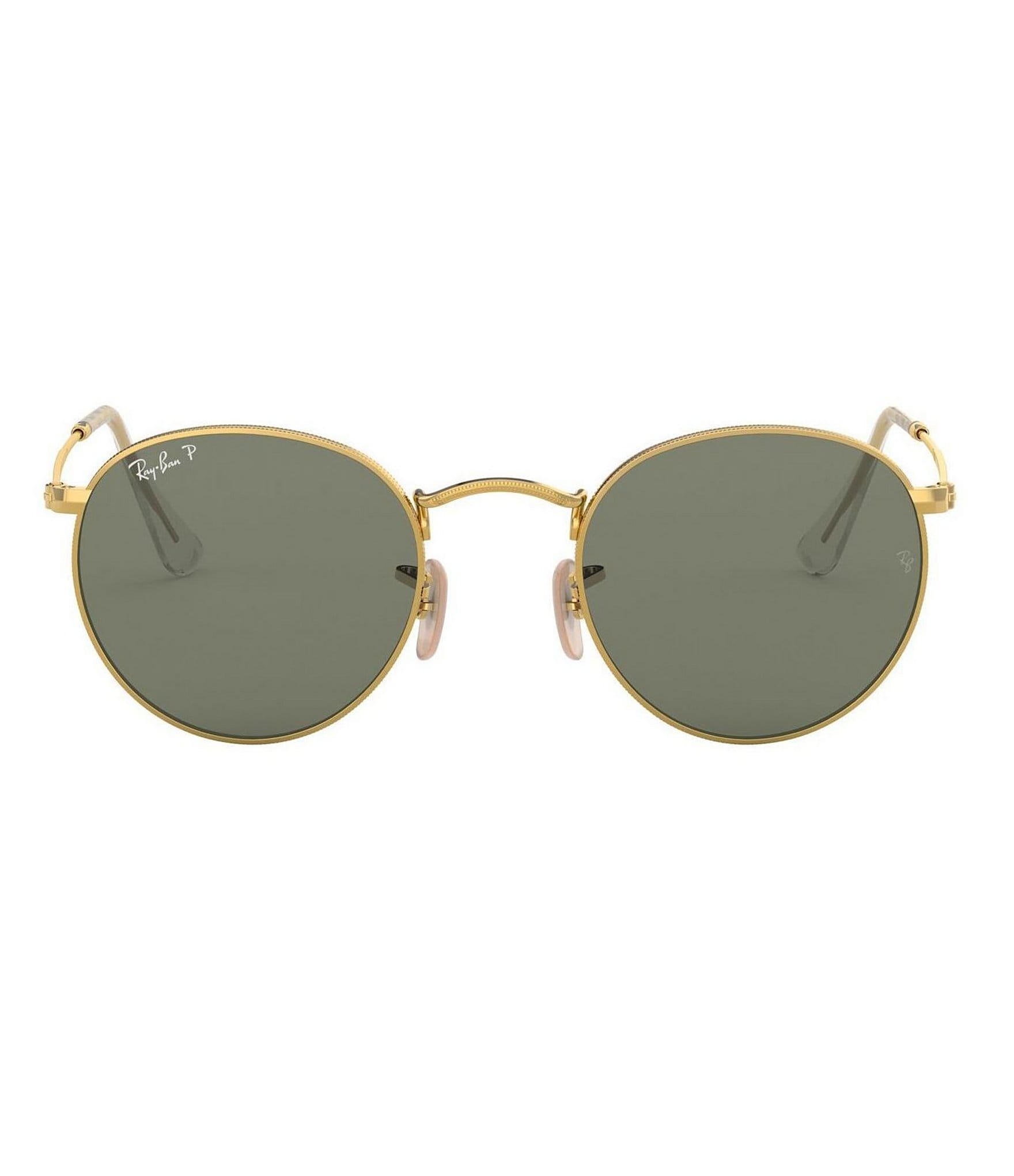 Ray-Ban Round Polarized 50mm Sunglasses