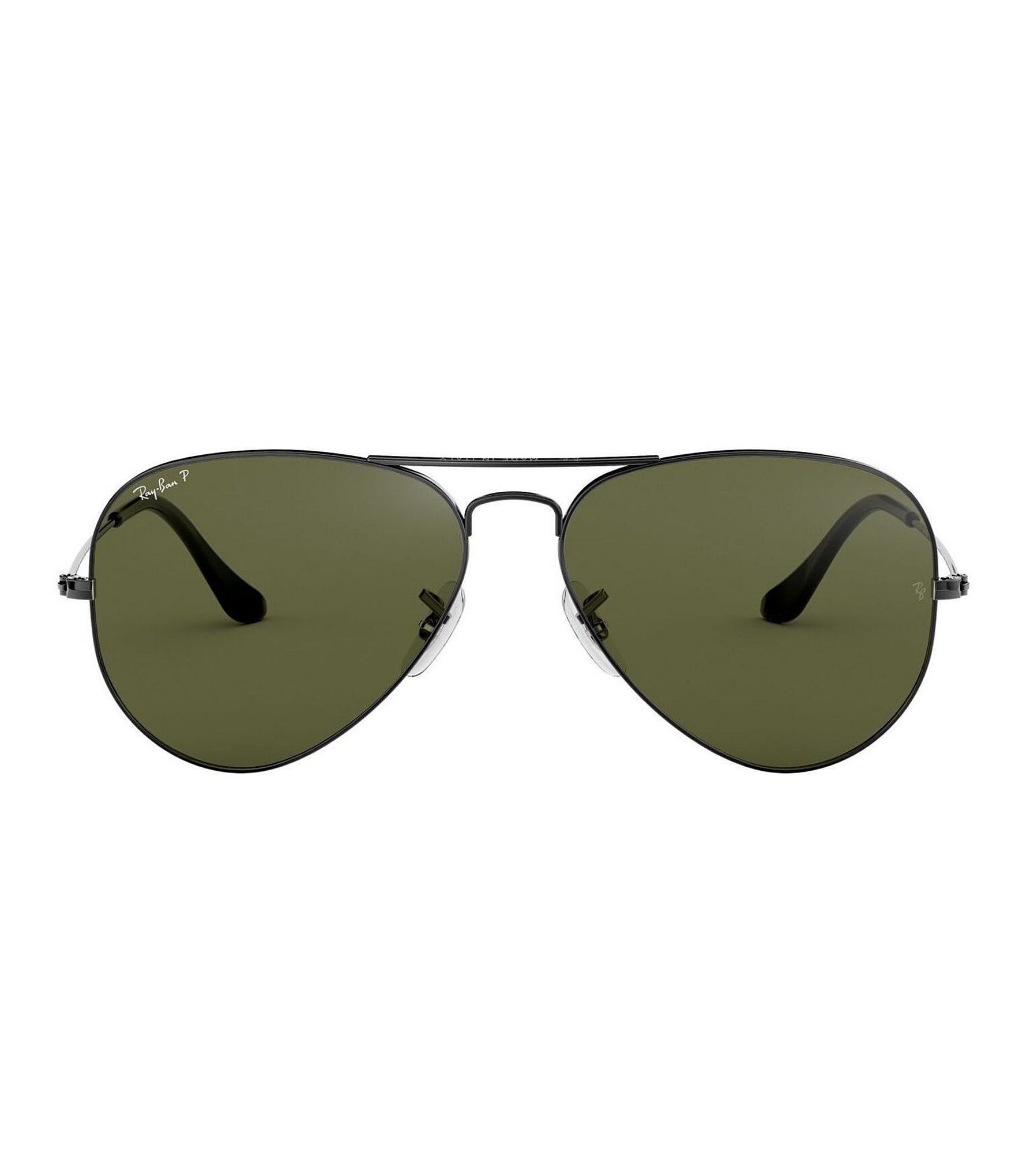 Ray-Ban Unisex 0RB3025 62mm Polarized Aviator Sunglasses