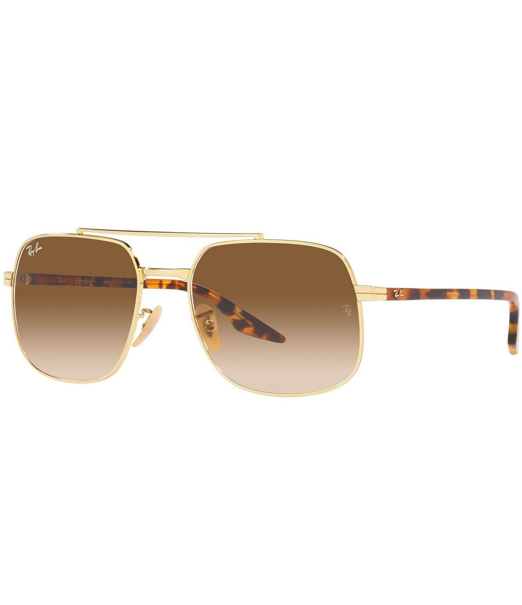 Ray-Ban Unisex 0RB3699 56mm Havana Aviator Sunglasses