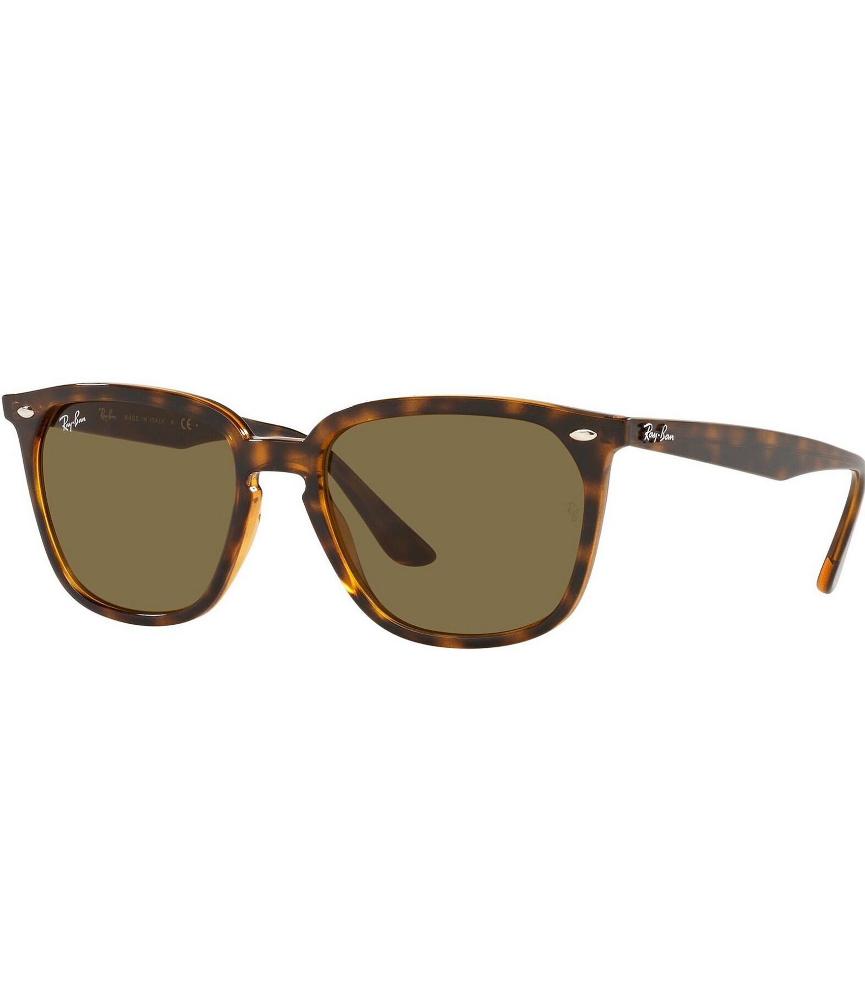 Ray-Ban Unisex 0RB4362 55mm Havana Square Sunglasses