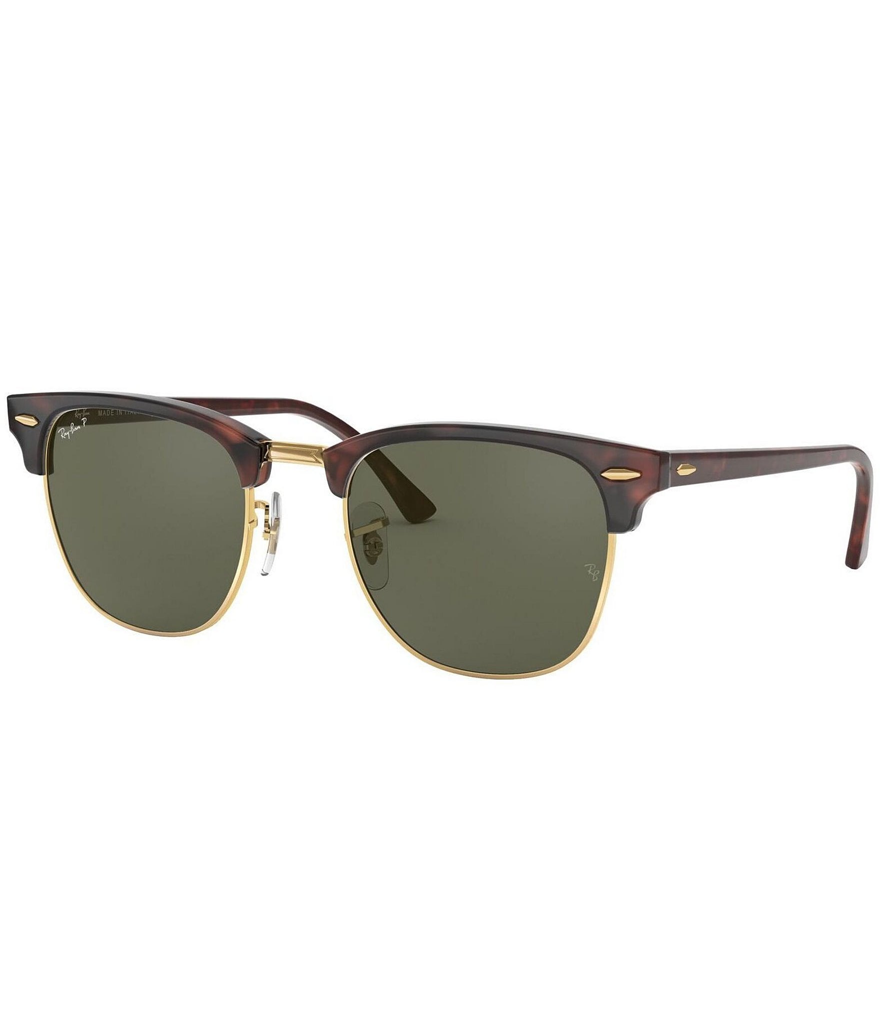 Ray-Ban Unisex Clubmaster 49mm Polarized Sunglasses