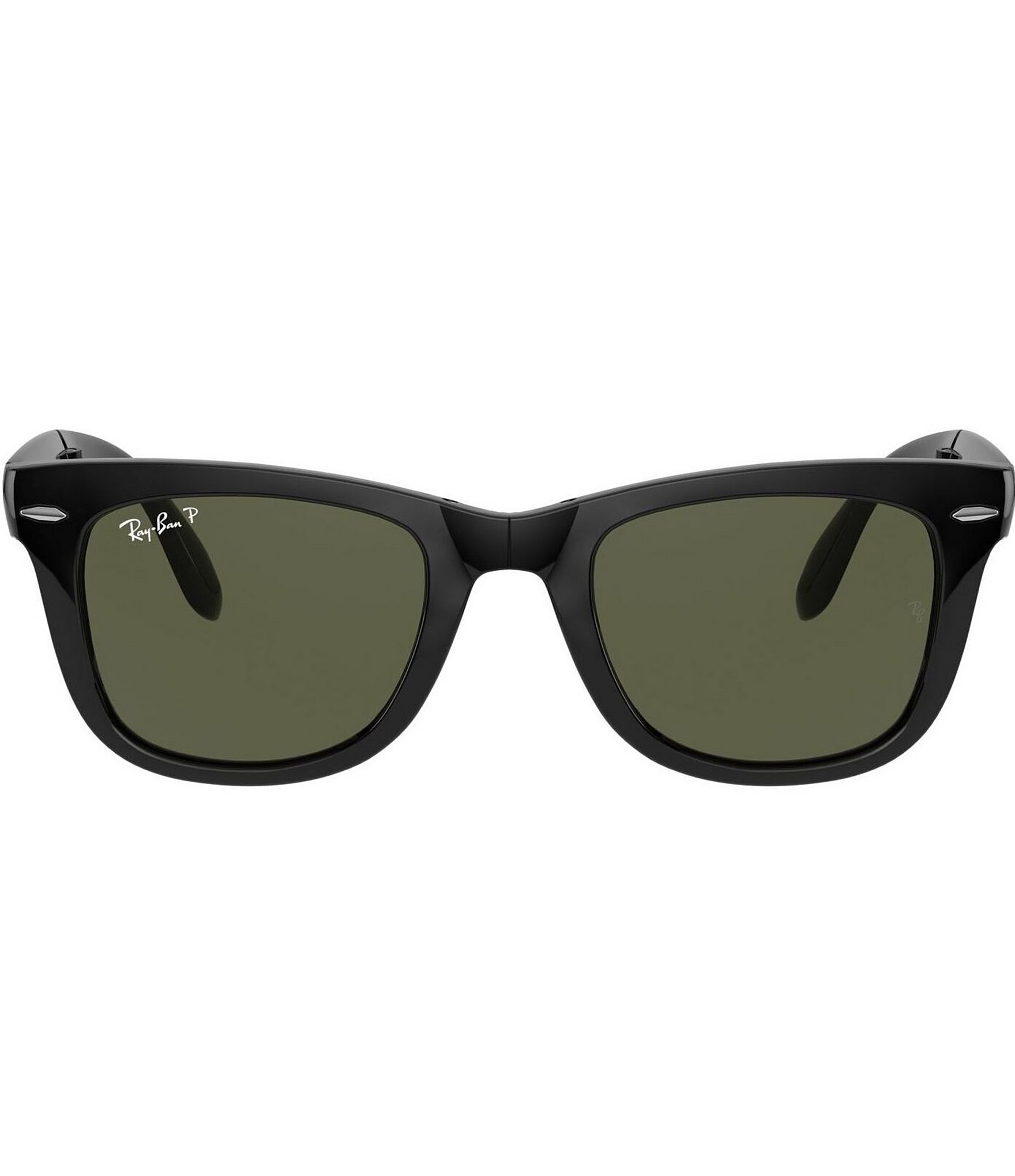 Ray-Ban Unisex Folding Wayfarer 50mm Polarized Square Sunglasses