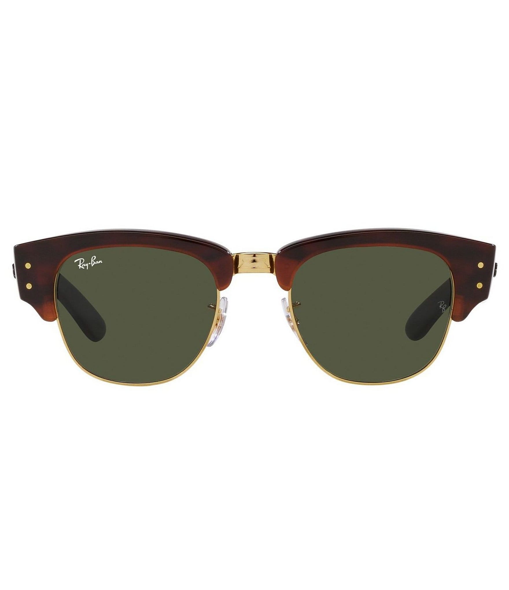 Ray-Ban Unisex Mega Clubmaster 53mm Tortoise Sunglasses