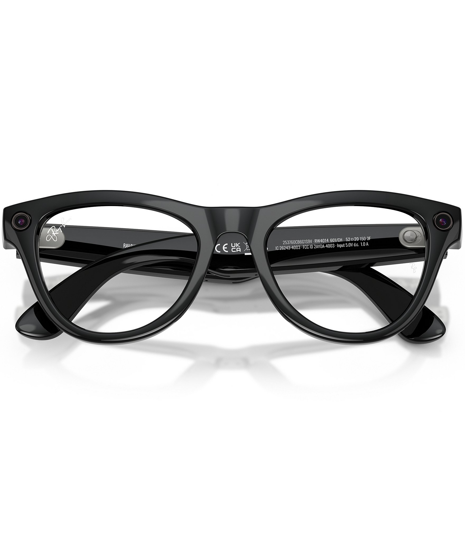 Ray-Ban Unisex Meta Gen 2 Skyler 50mm Round Transition Lens Glasses