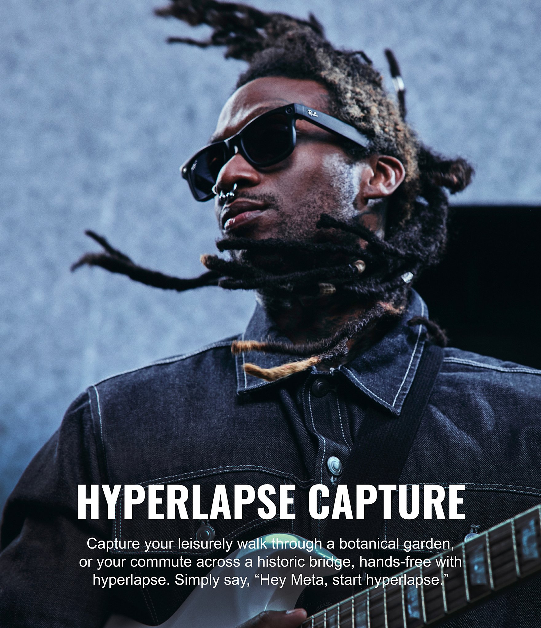 Ray-Ban Unisex Meta Gen 2 Skyler 50mm Round Transition Lens Glasses