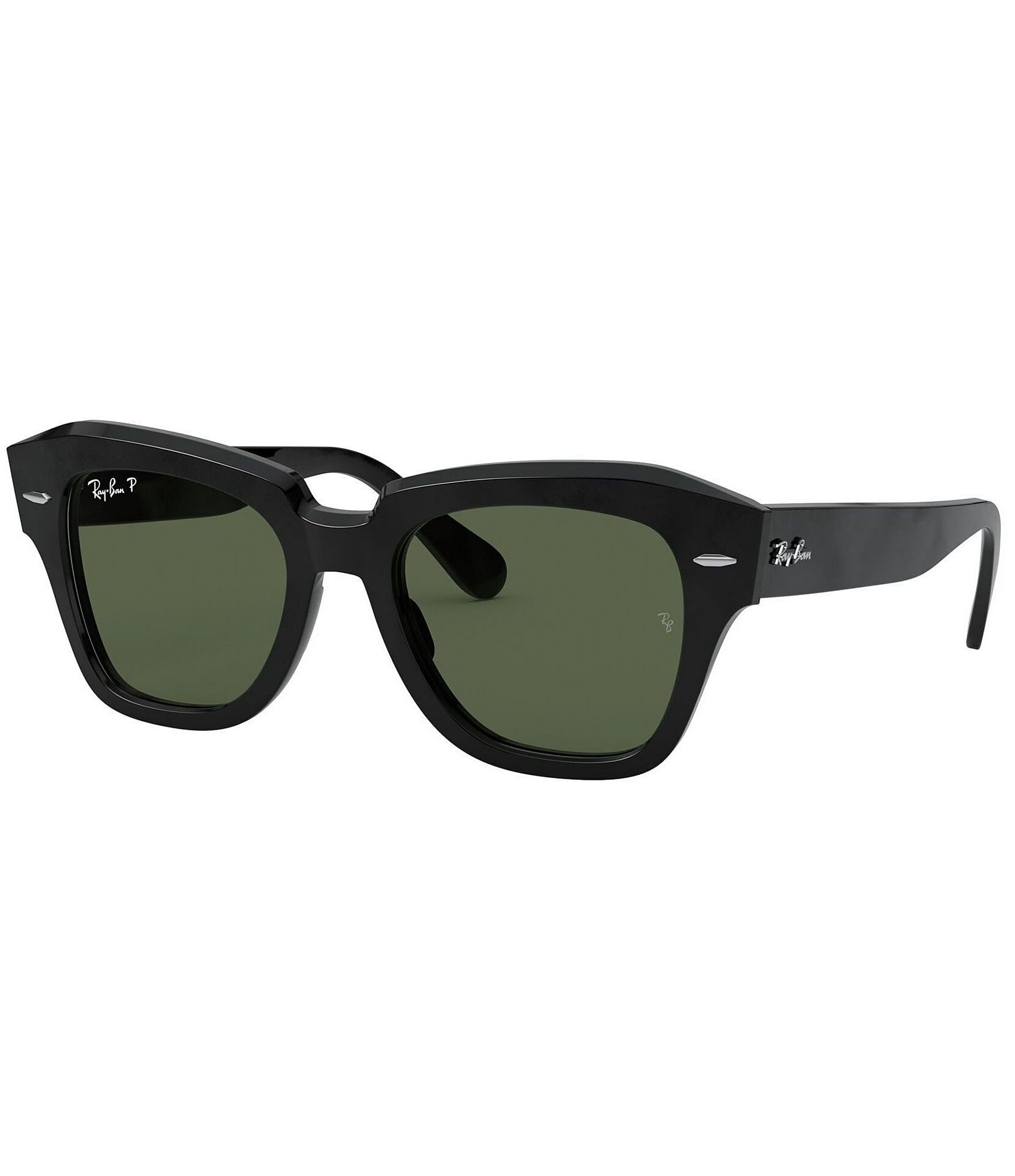 Ray-Ban Unisex RB2186 52mm Polarized Square Sunglasses