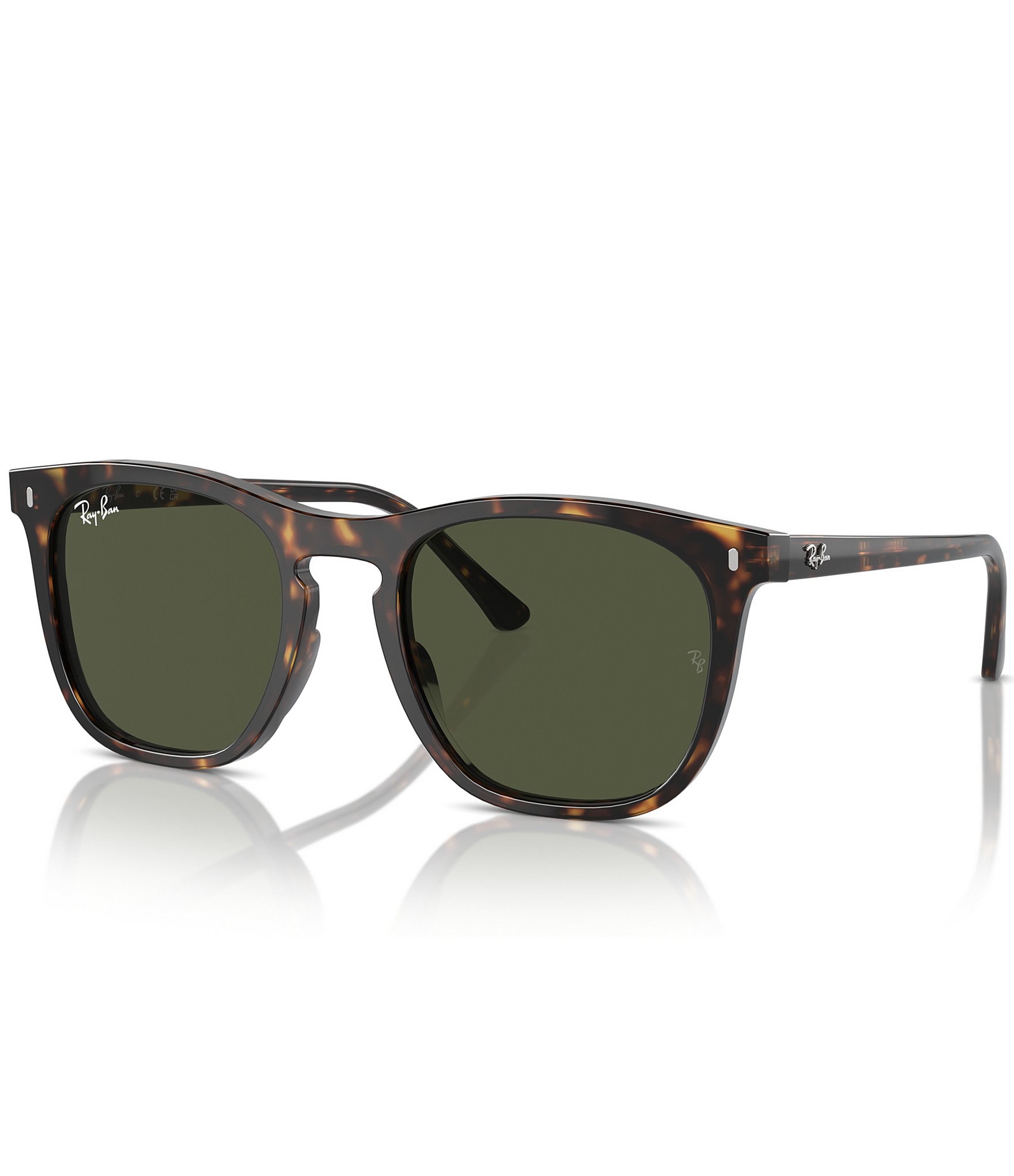 Ray-Ban Unisex RB2210 53mm Havana Square Sunglasses