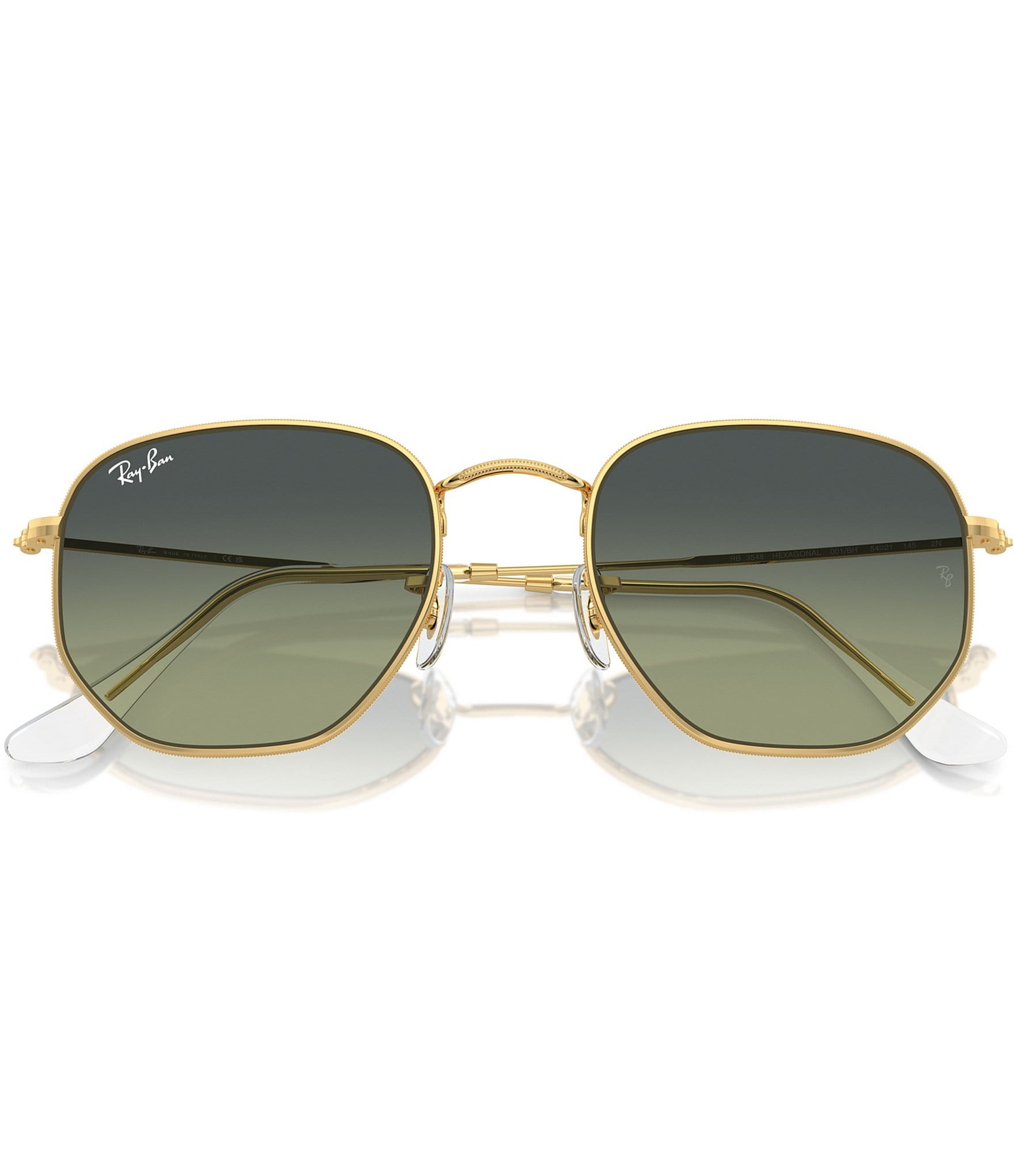 Ray-Ban Unisex RB3548 54mm Hexagonal Sunglasses