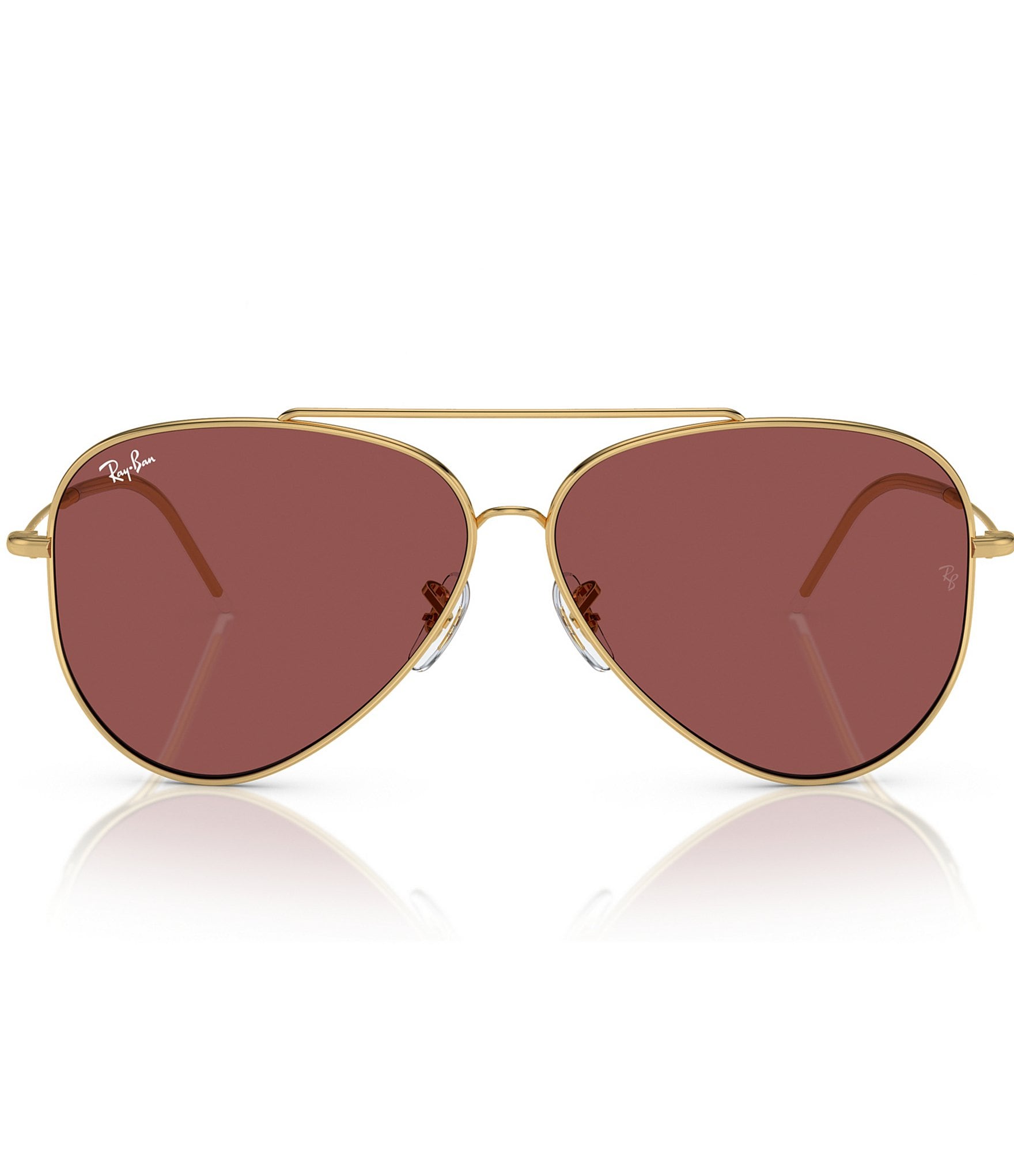 Ray-Ban Unisex RBR0101S Reverse 62mm Aviator Sunglasses