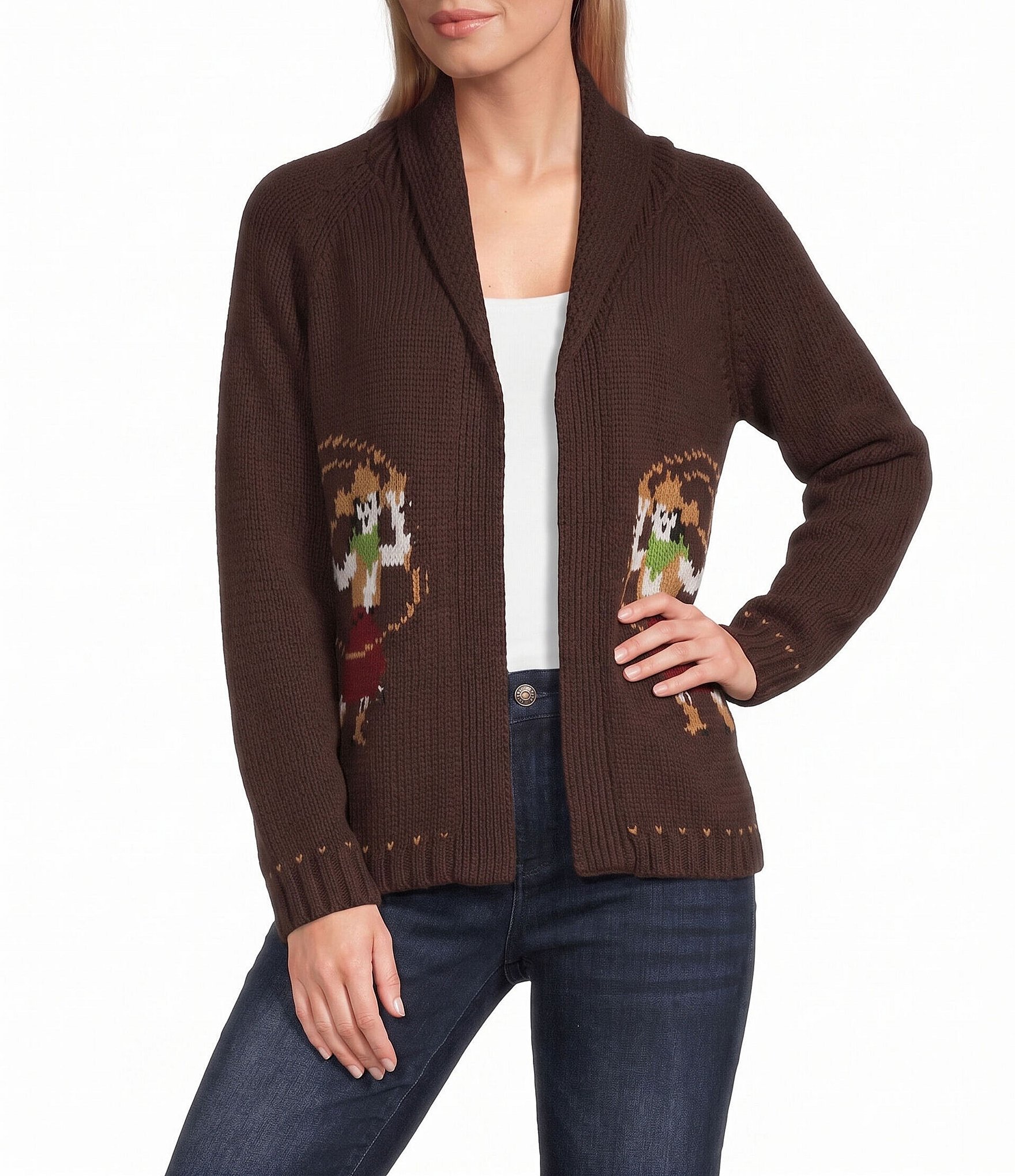 Reba Sweater Knit Long Sleeve Cardigan