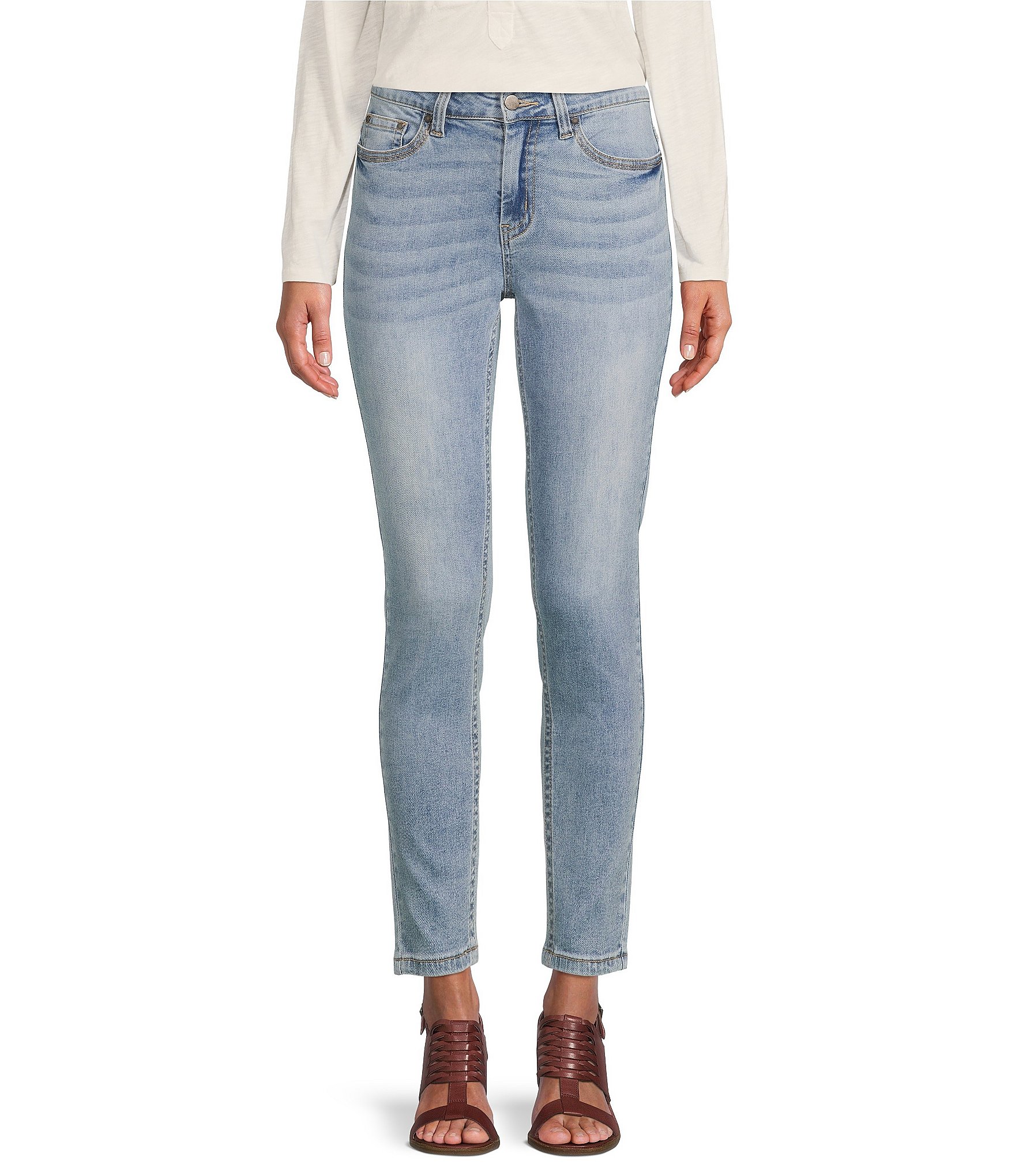Reba Tanya Ankle Skinny Denim Jeans | Dillard's