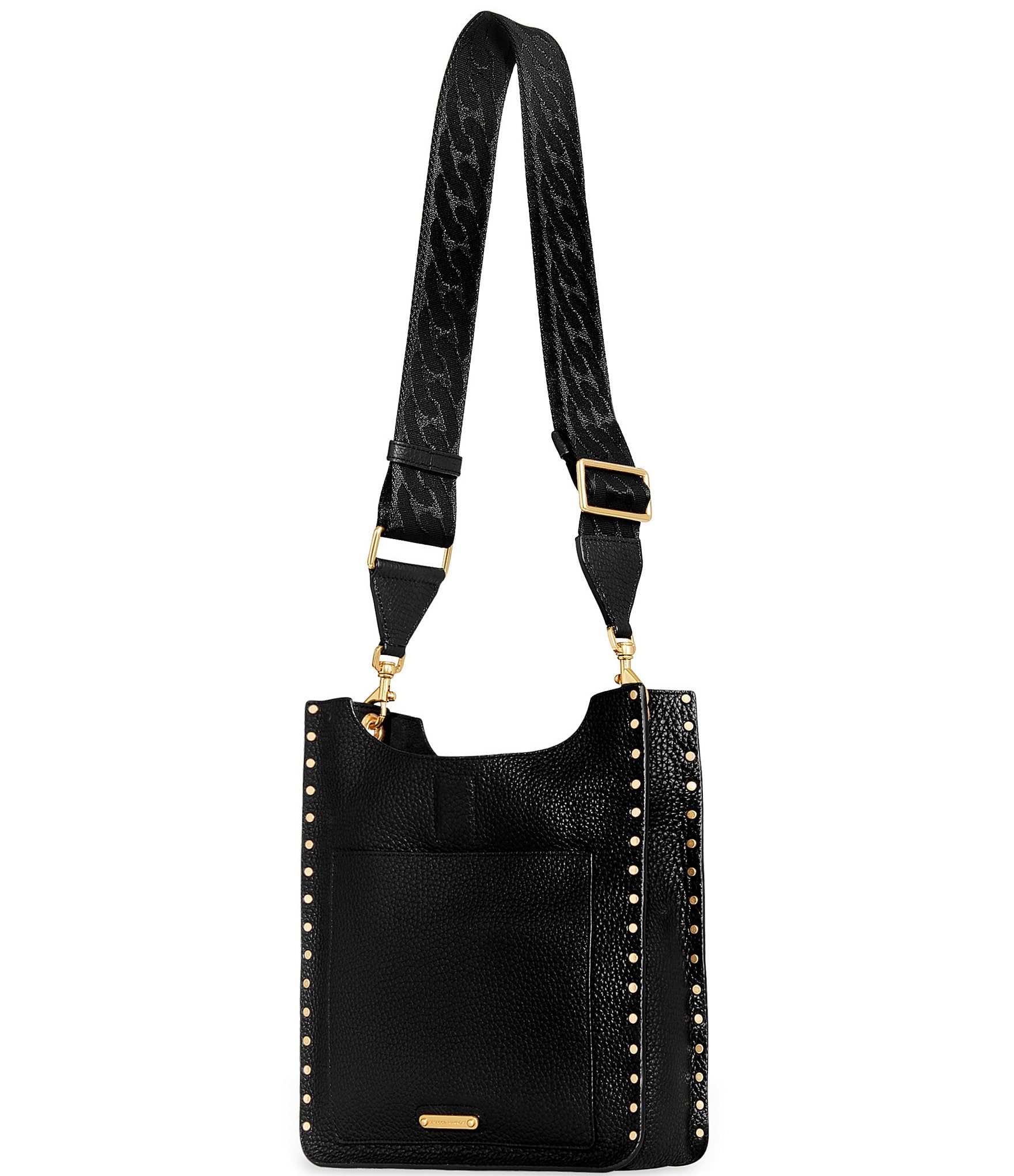 REBECCA MINKOFF Darren Medium Feed Gold Hardware Crossbody Bag