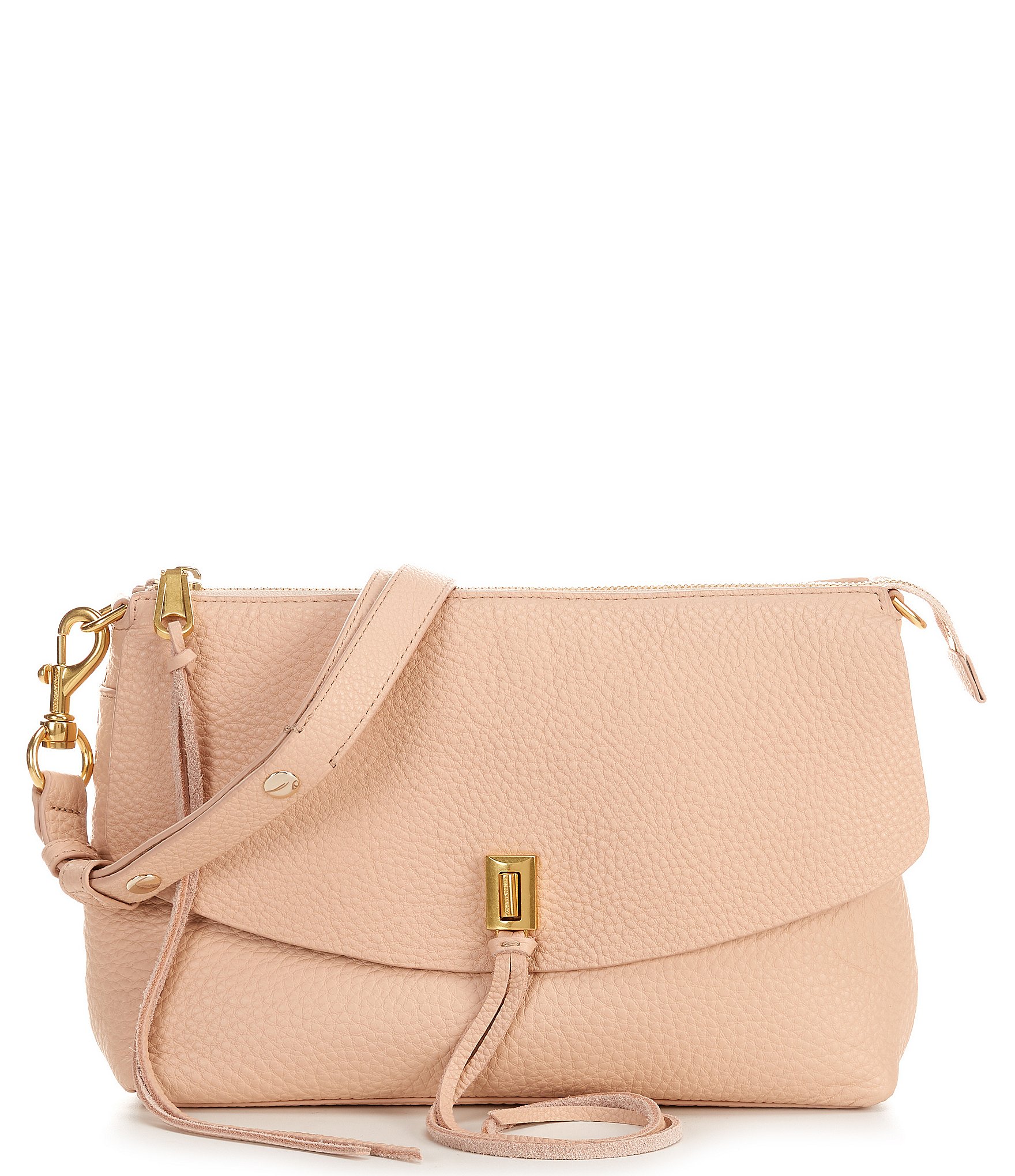 GUESS cross body bag Katey Luxury Satchel Natural / Camelia