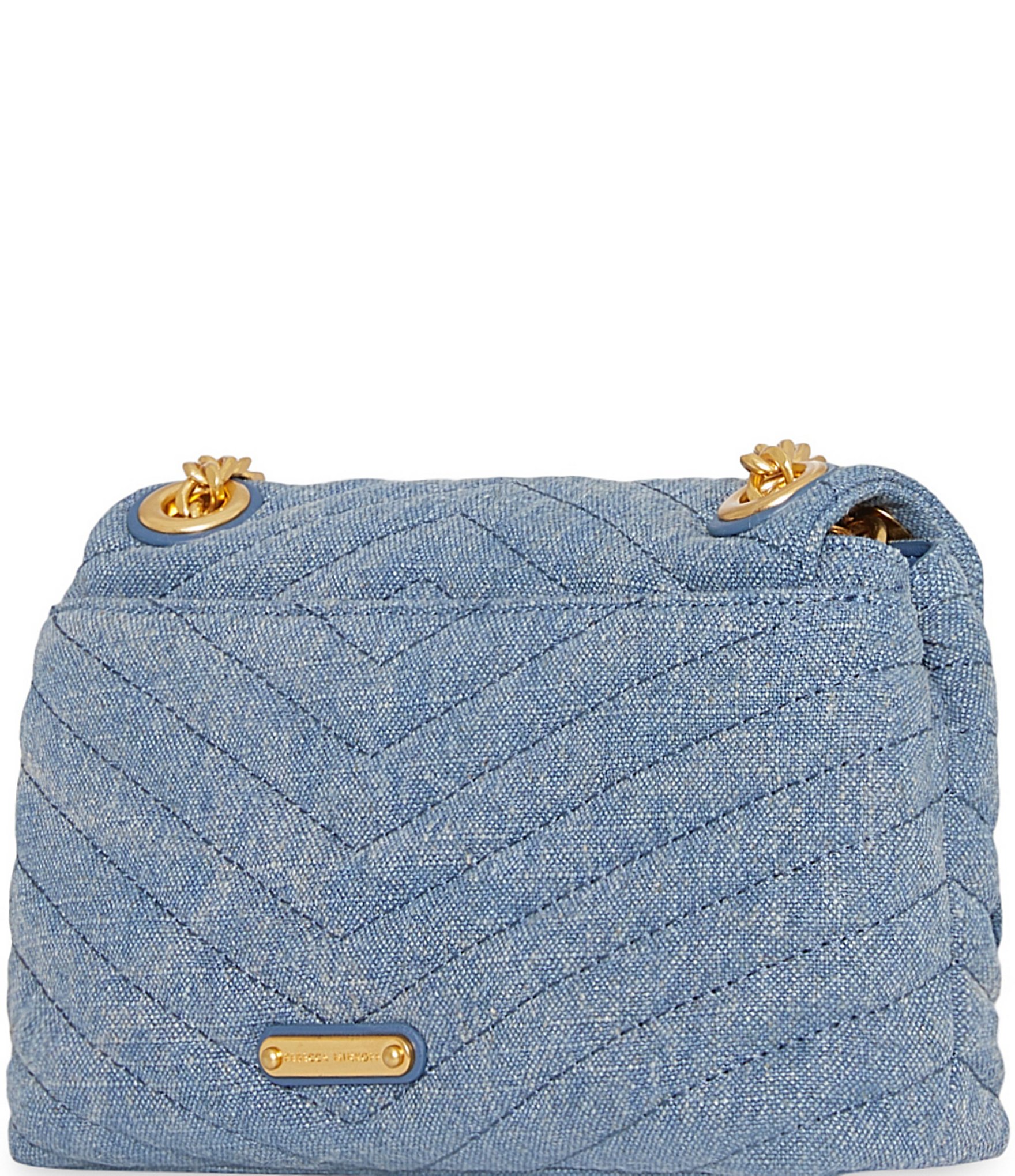 REBECCA MINKOFF Edie Denim Crossbody Bag