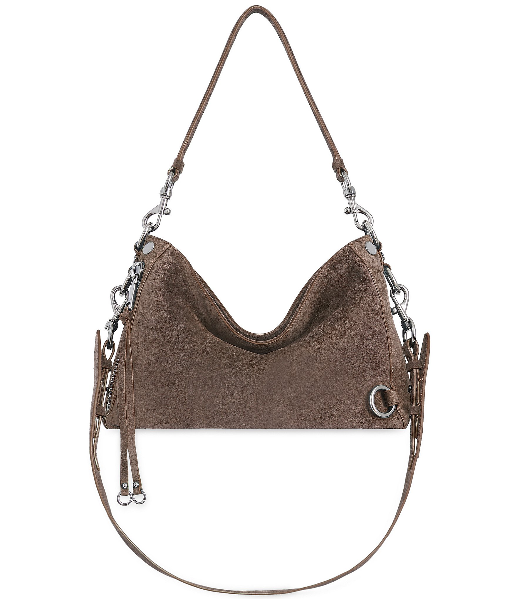 Rebecca minkoff suede discount hobo