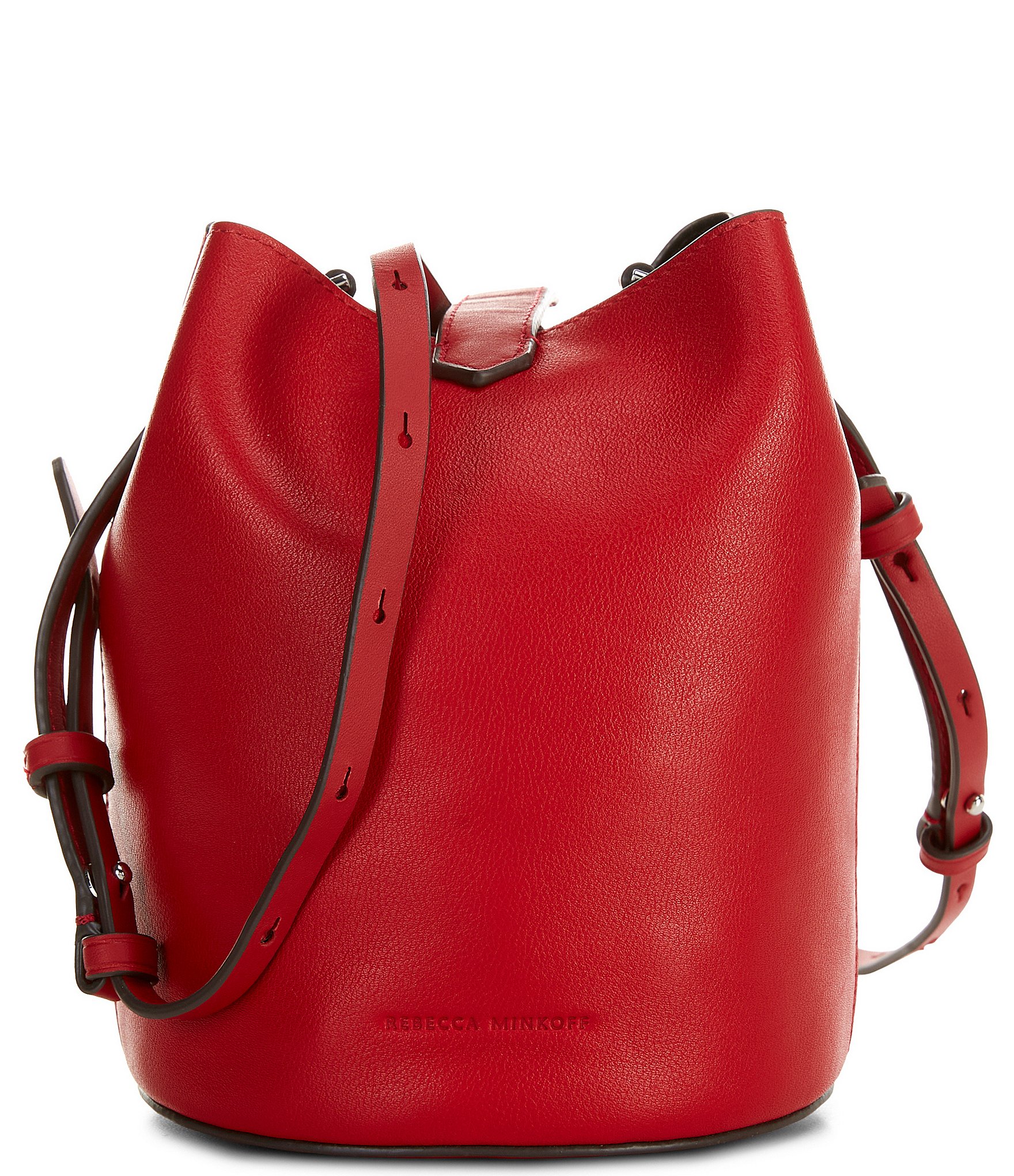 REBECCA MINKOFF Megan Small Drawstring Star Bucket Bag