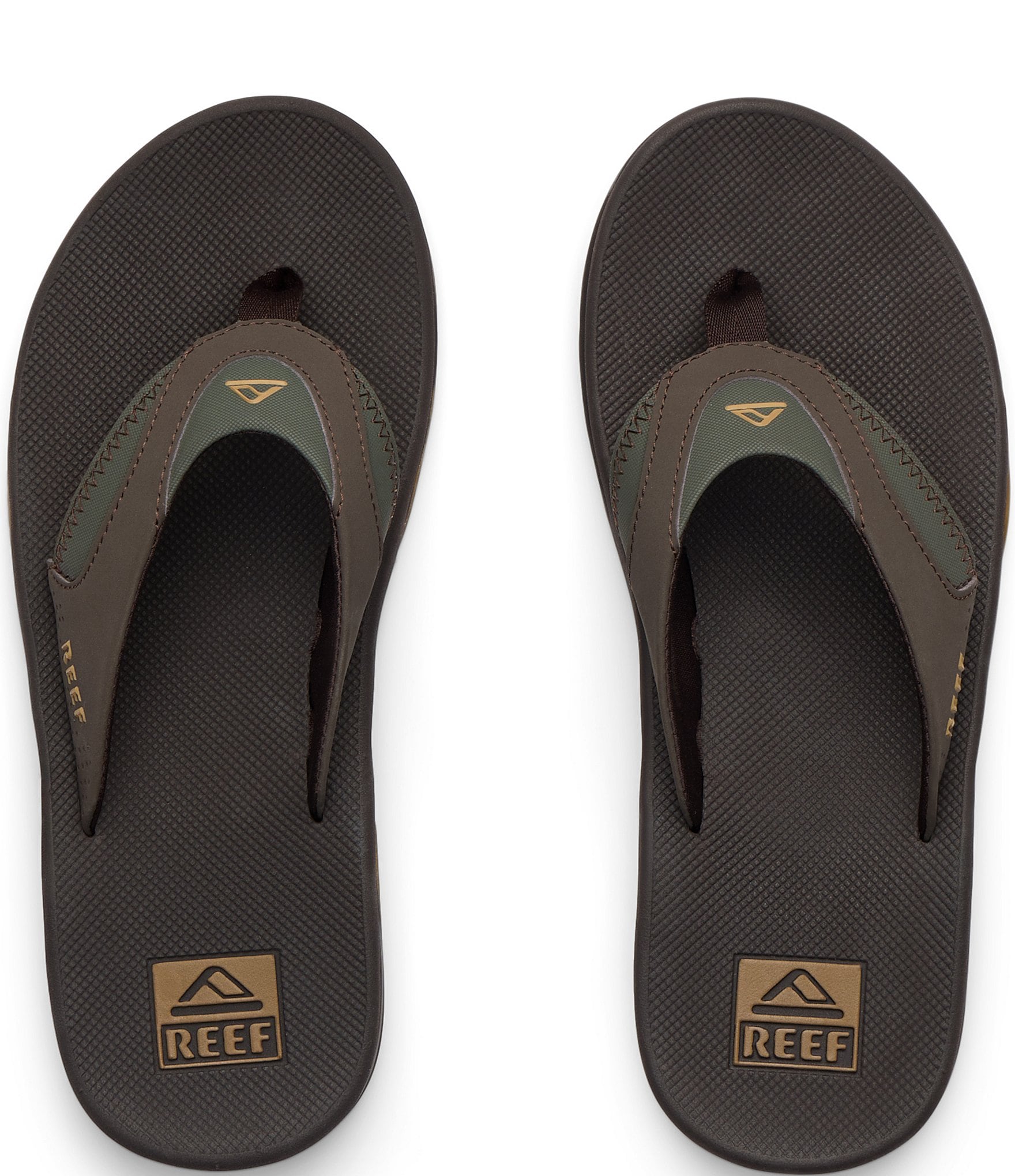 Reef Men's Fanning Bottle Opener Thong Sandals