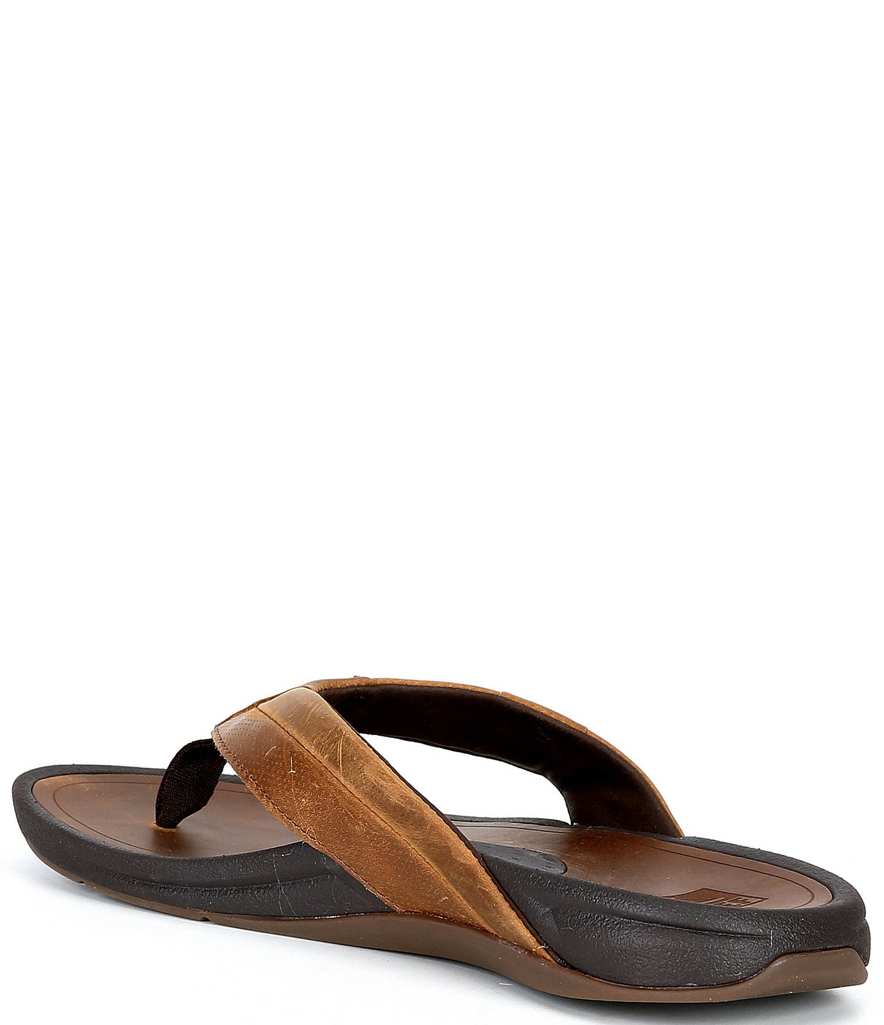 Reef Men's Pacific Leather Flip Flops