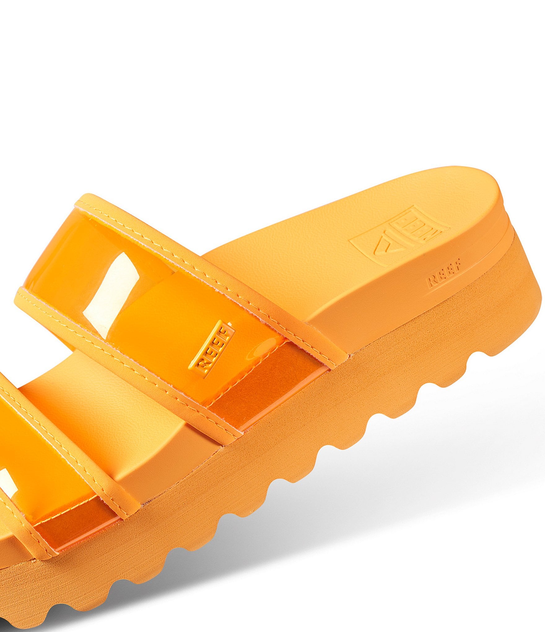 Reef Vista Hi-Energy Clear Strap Platform Slides