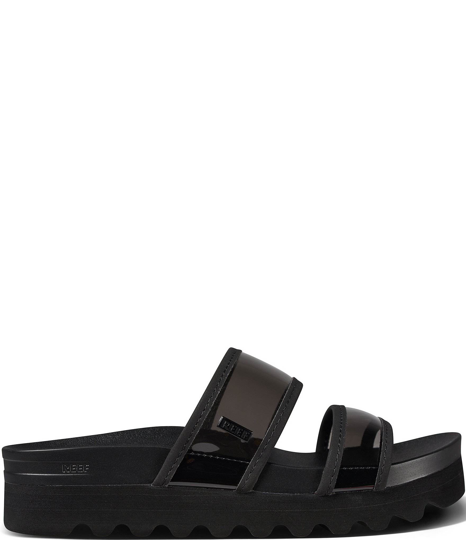 Reef Vista Hi-Energy Clear Strap Platform Slides