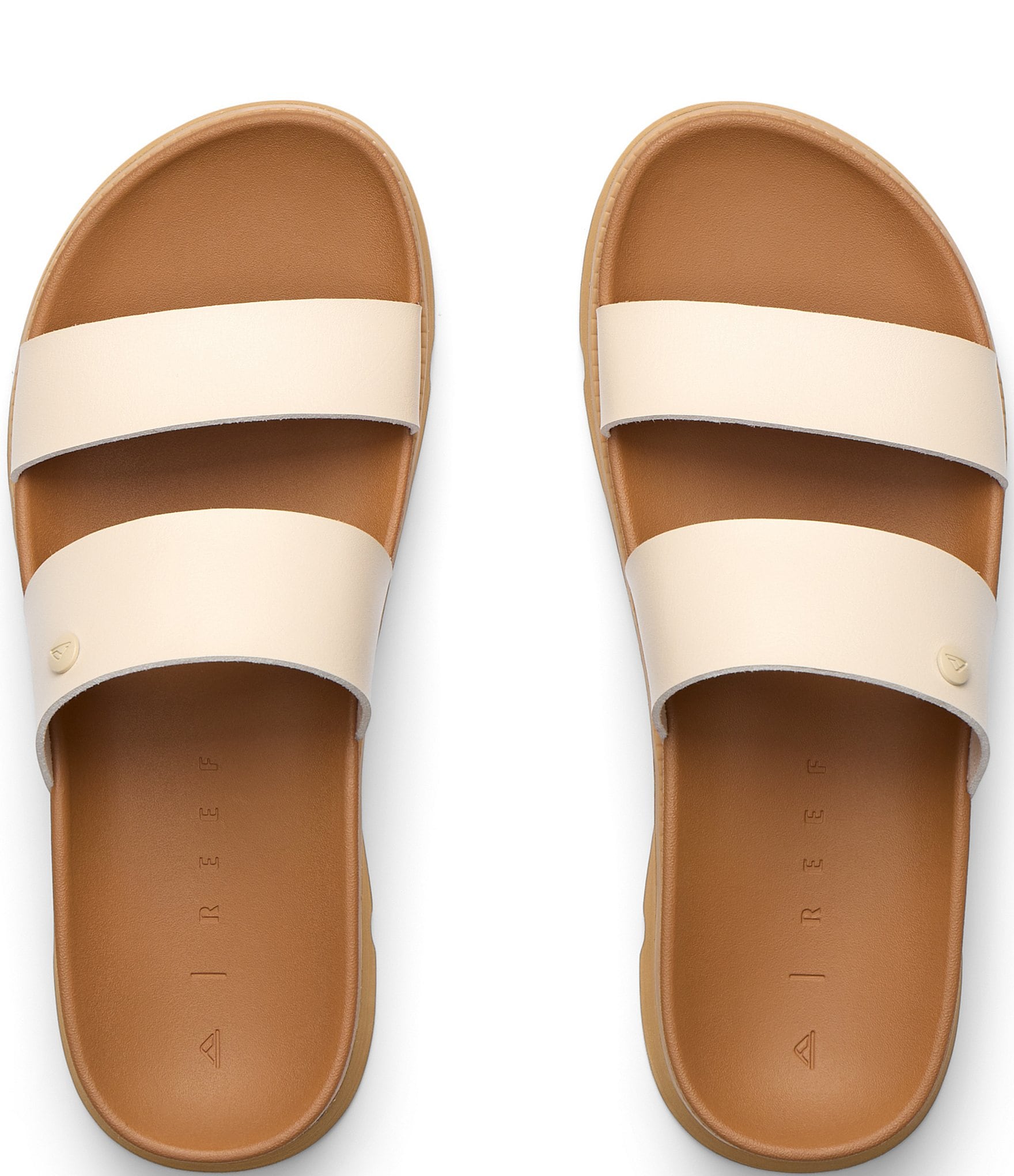 Reef Vista Luxe Thea Two Strap Slide Sandals