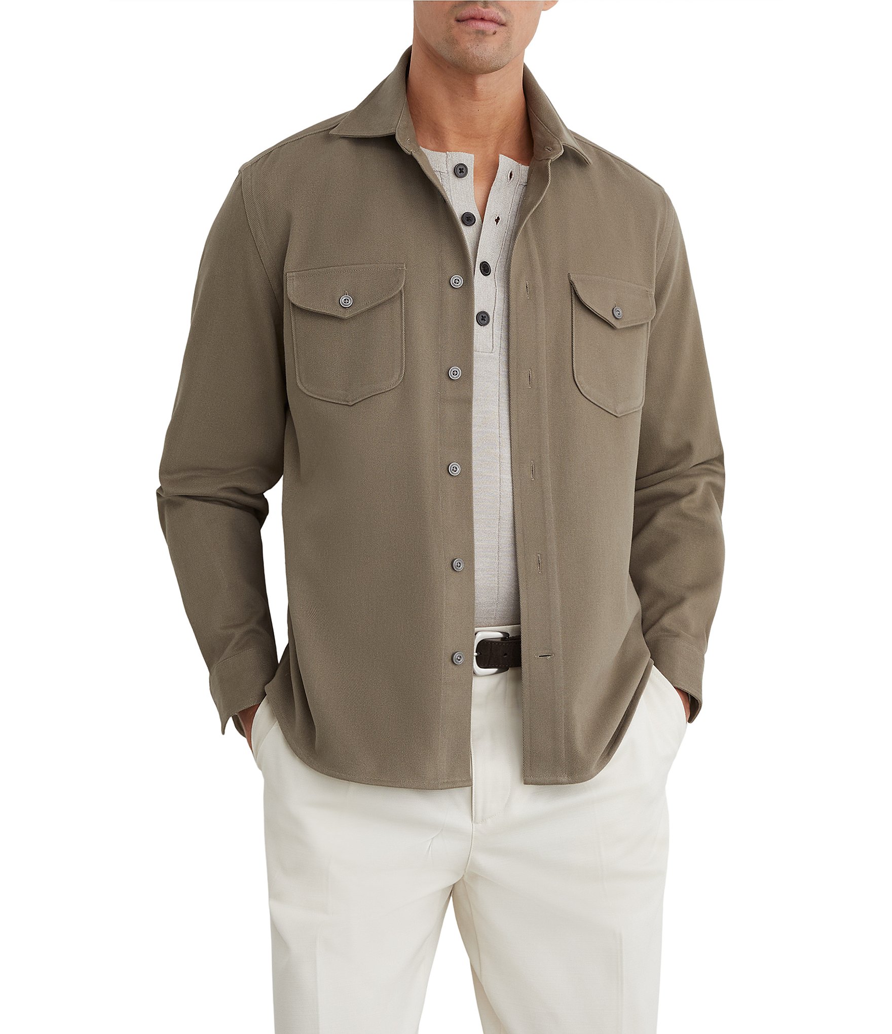 Reiss Astra Long Sleeve Woven Shirt