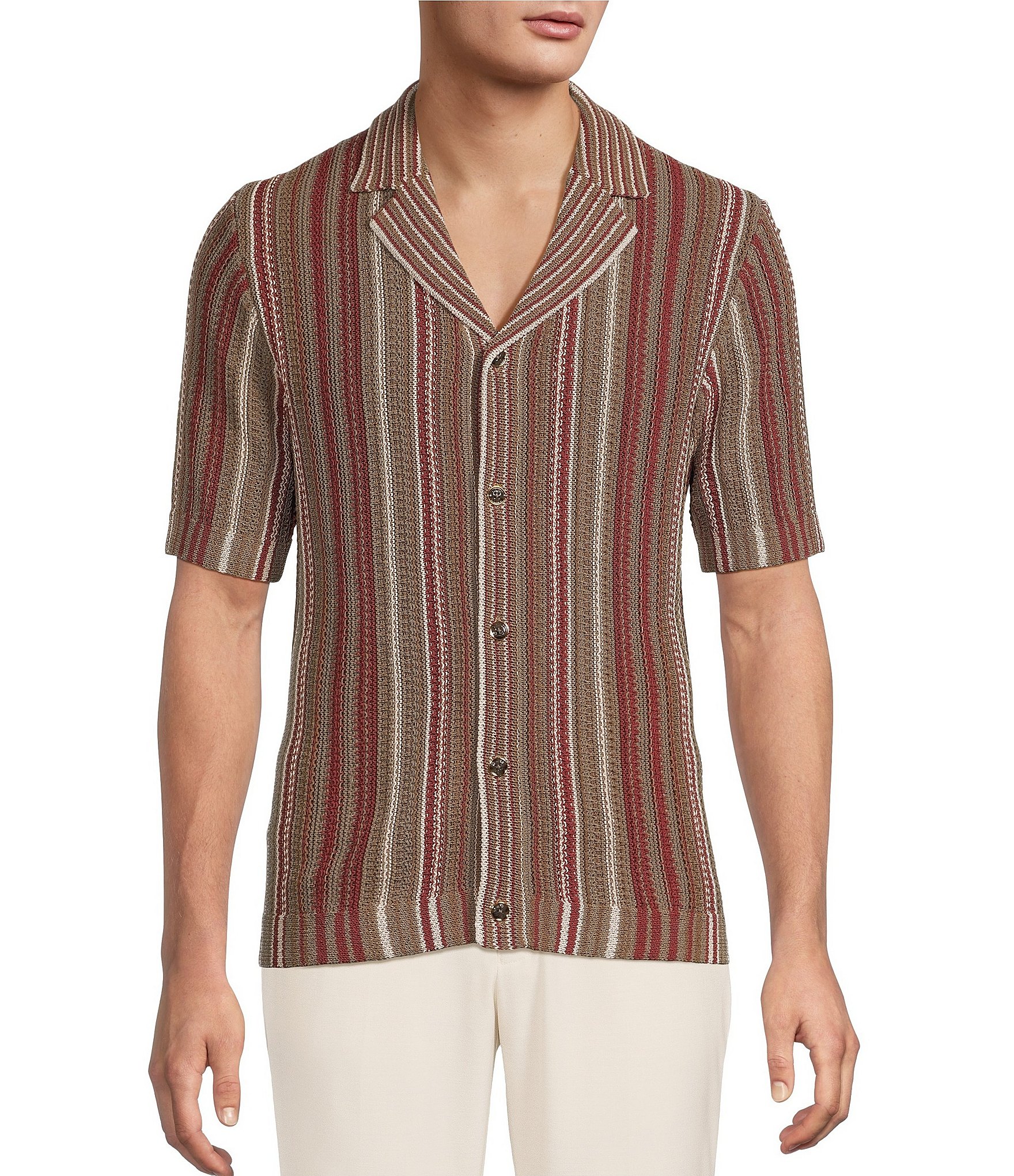 Reiss Caden Short Sleeve Woven Camp Shirt