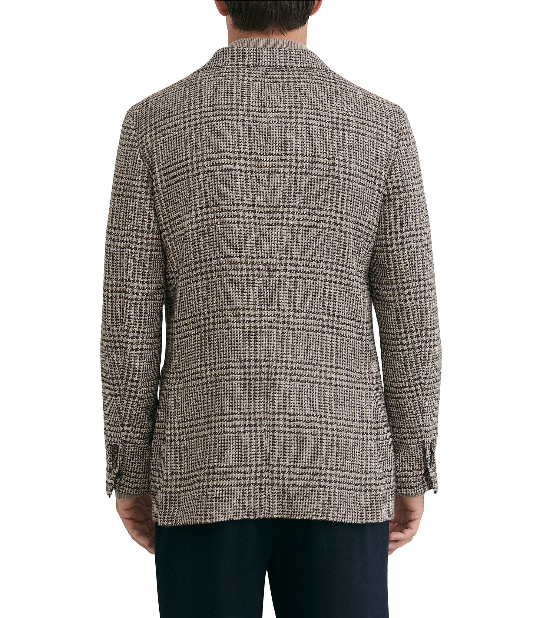 Reiss Tuscan Classic Fit Wool Blend Houndstooth Blazer
