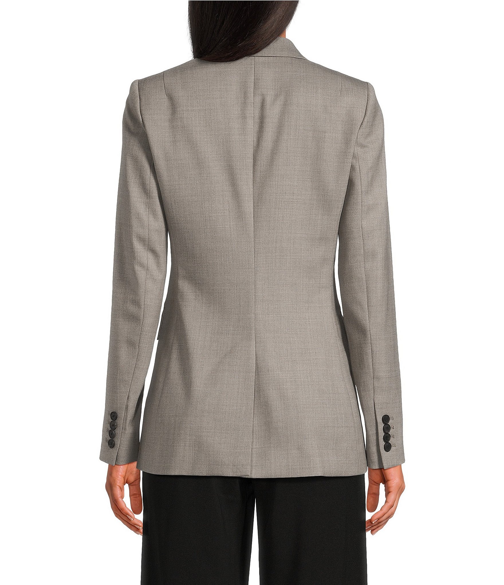 Reiss Darcy Wool-Blend Double-Breasted Blazer