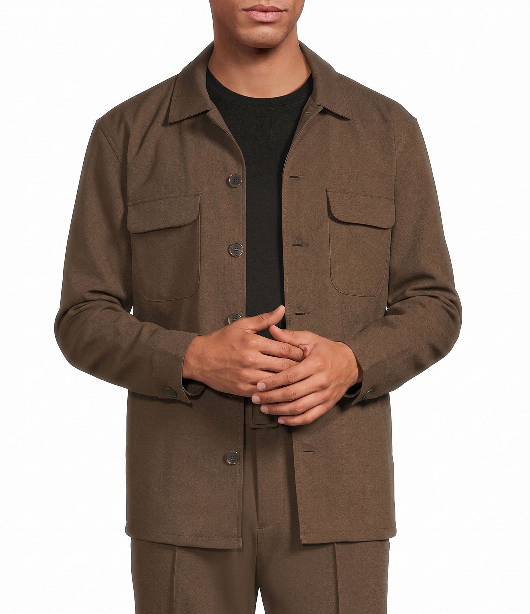 Reiss Peshi Regular Fit Overshirt