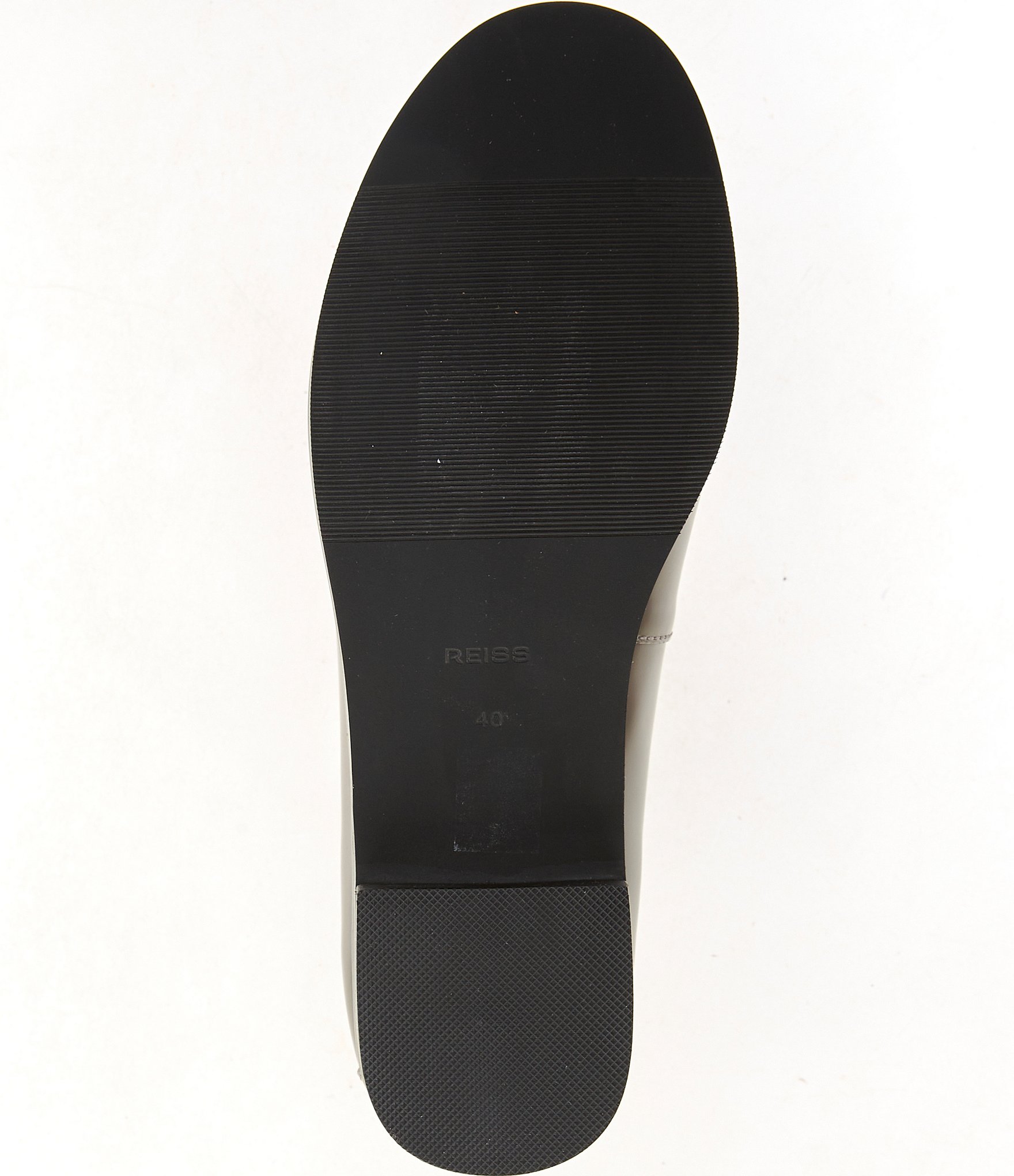 Reiss Renee Leather Slip On Loafers