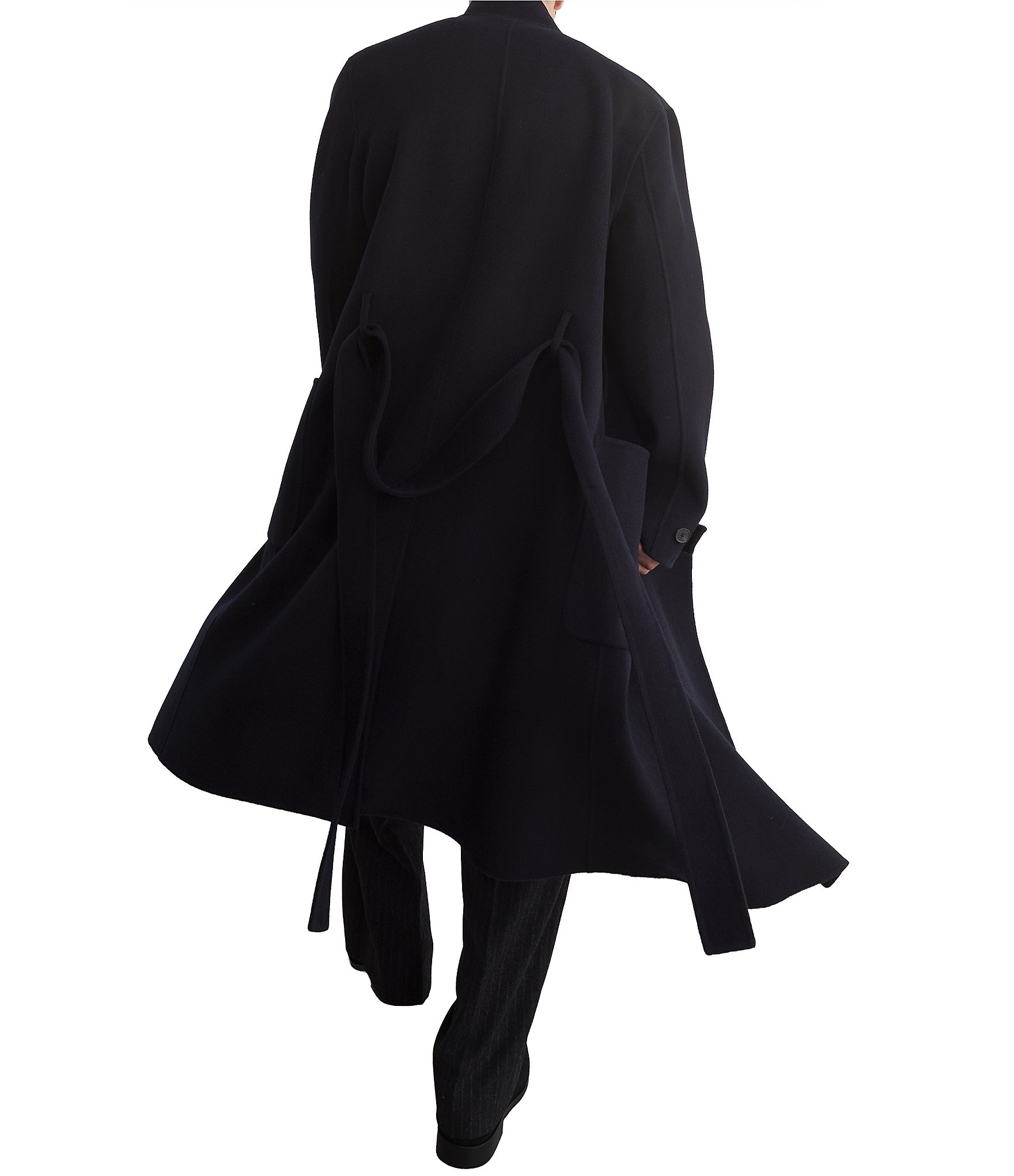 Reiss Selation Wool Blend Overcoat
