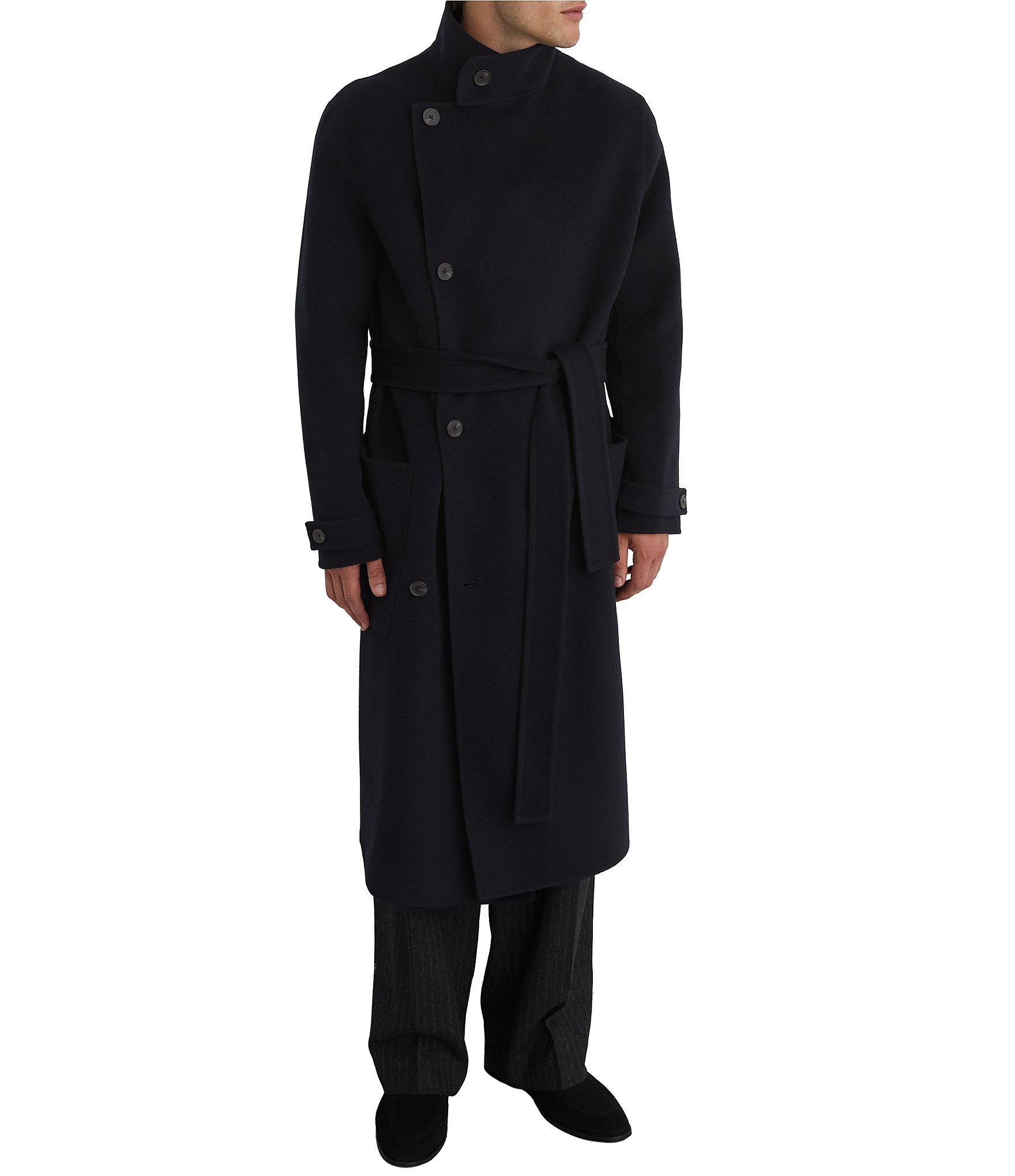 Reiss Selation Wool Blend Overcoat
