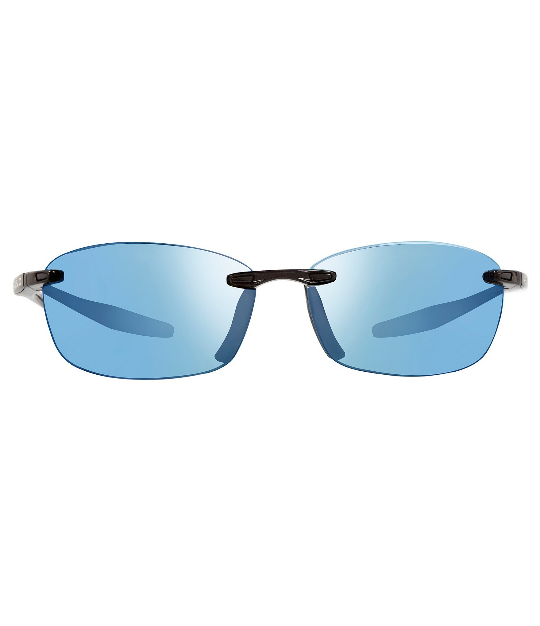 Revo Descend E Polarized 64mm Rectangle Sunglasses