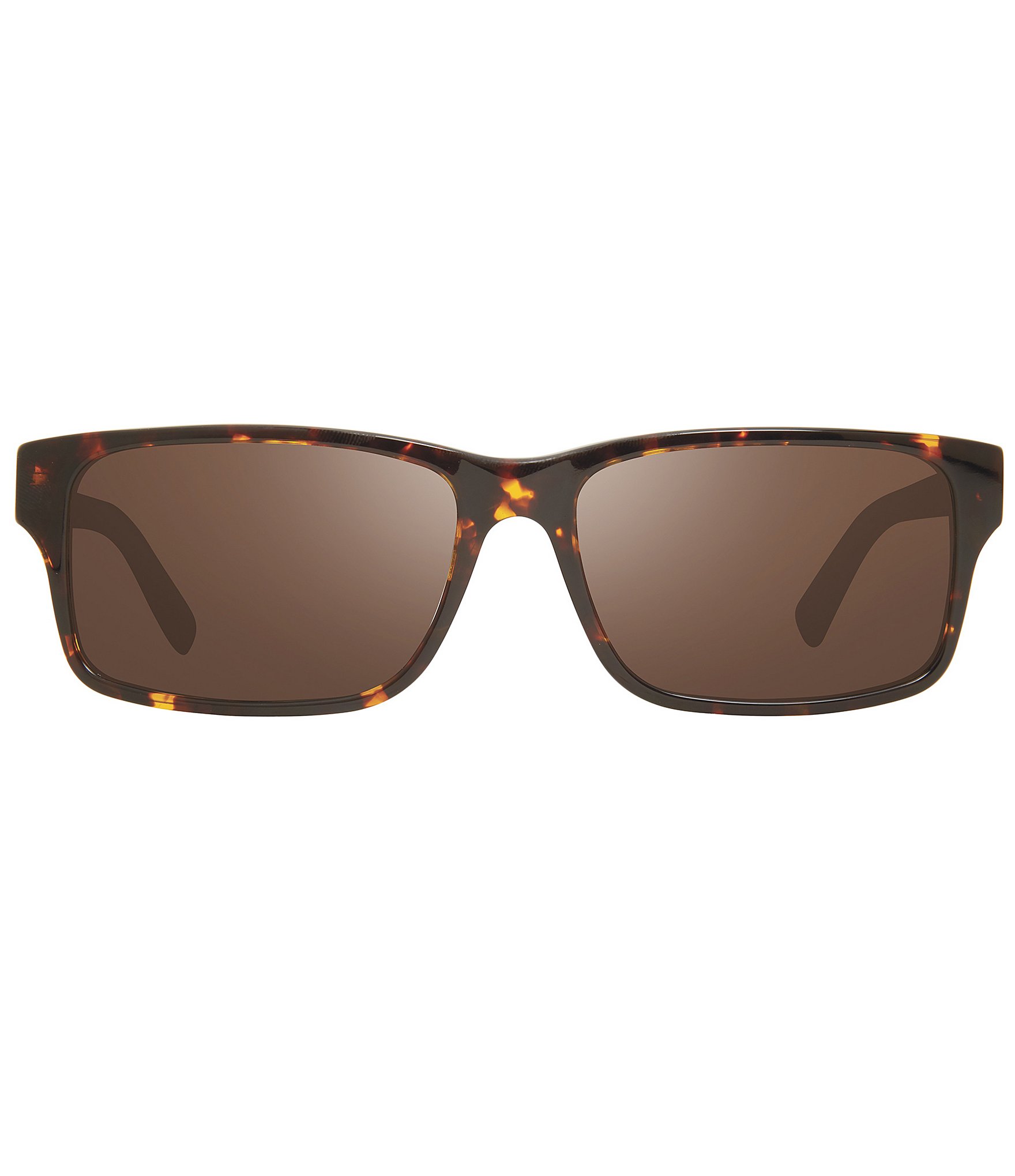 Revo Finley Rectangular Polarized 57mm Sunglasses