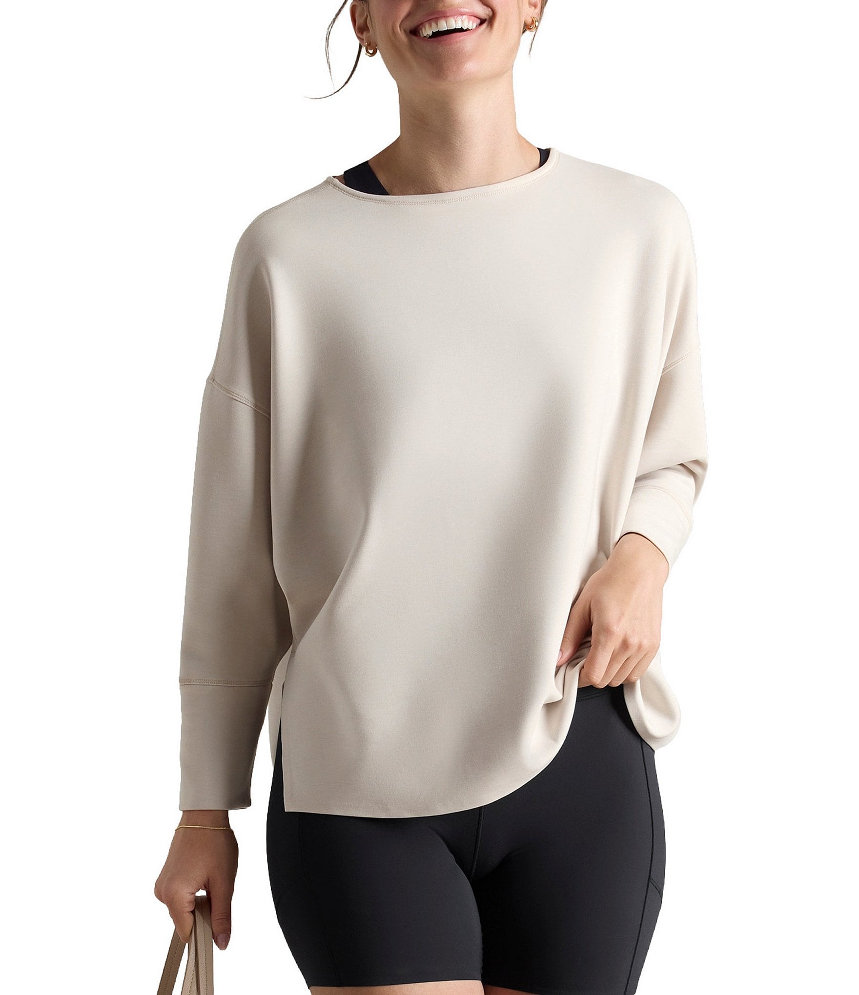 RHONE Dreamglow Coordinating Crewneck Long Sleeve Pullover