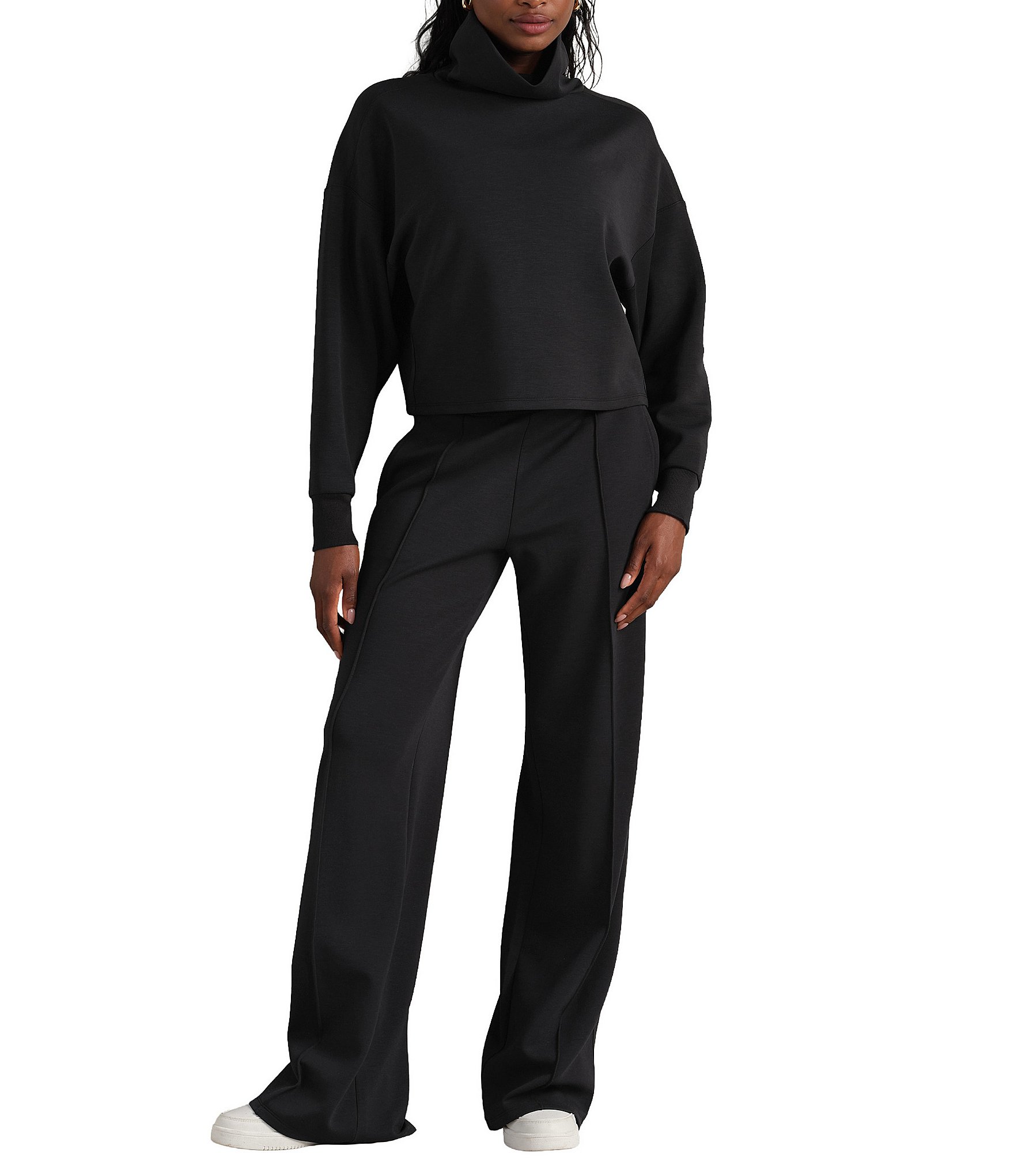 RHONE Dreamglow Mock Neck Long Sleeve Pullover