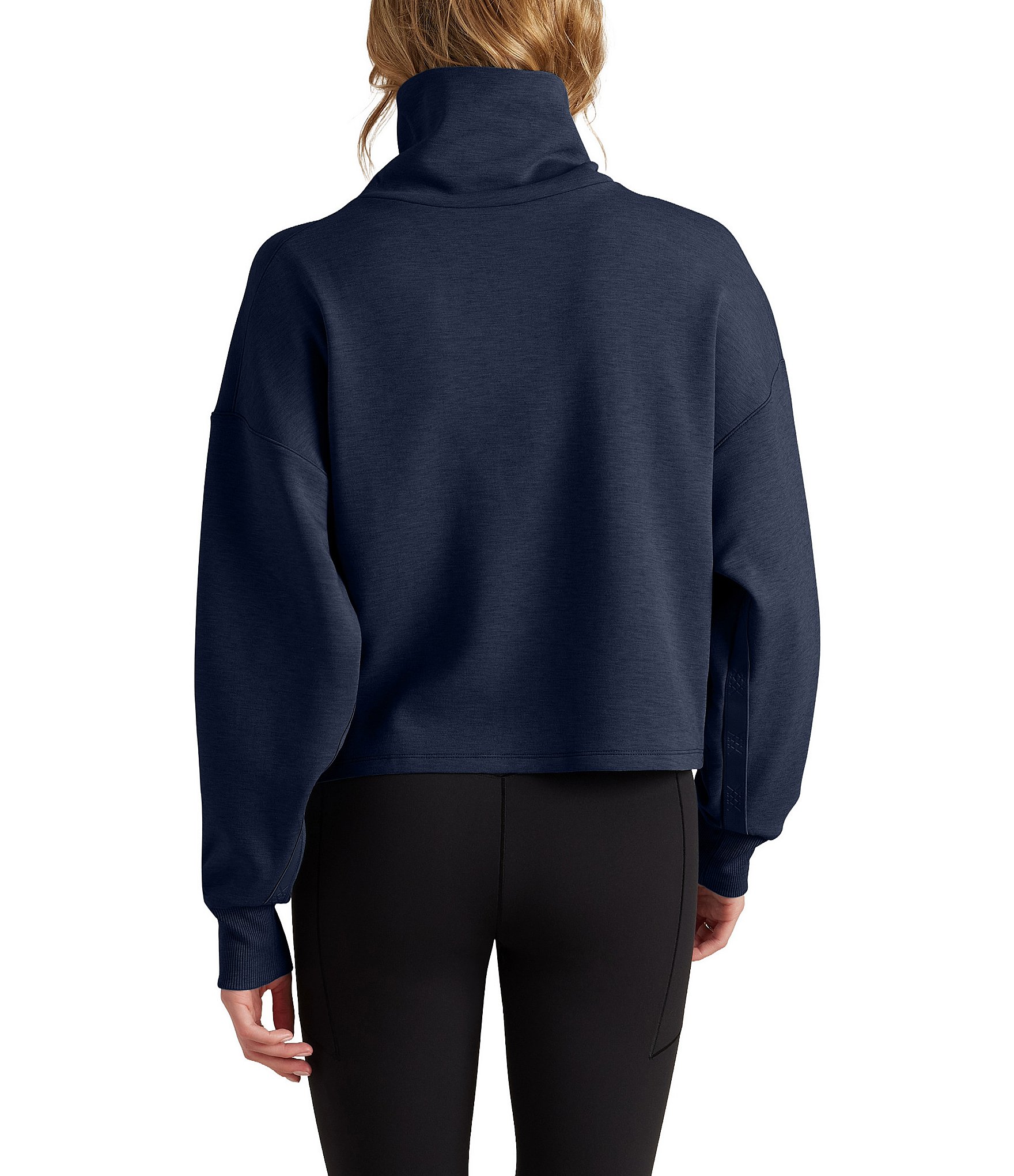 RHONE Dreamglow Mock Neck Long Sleeve Pullover