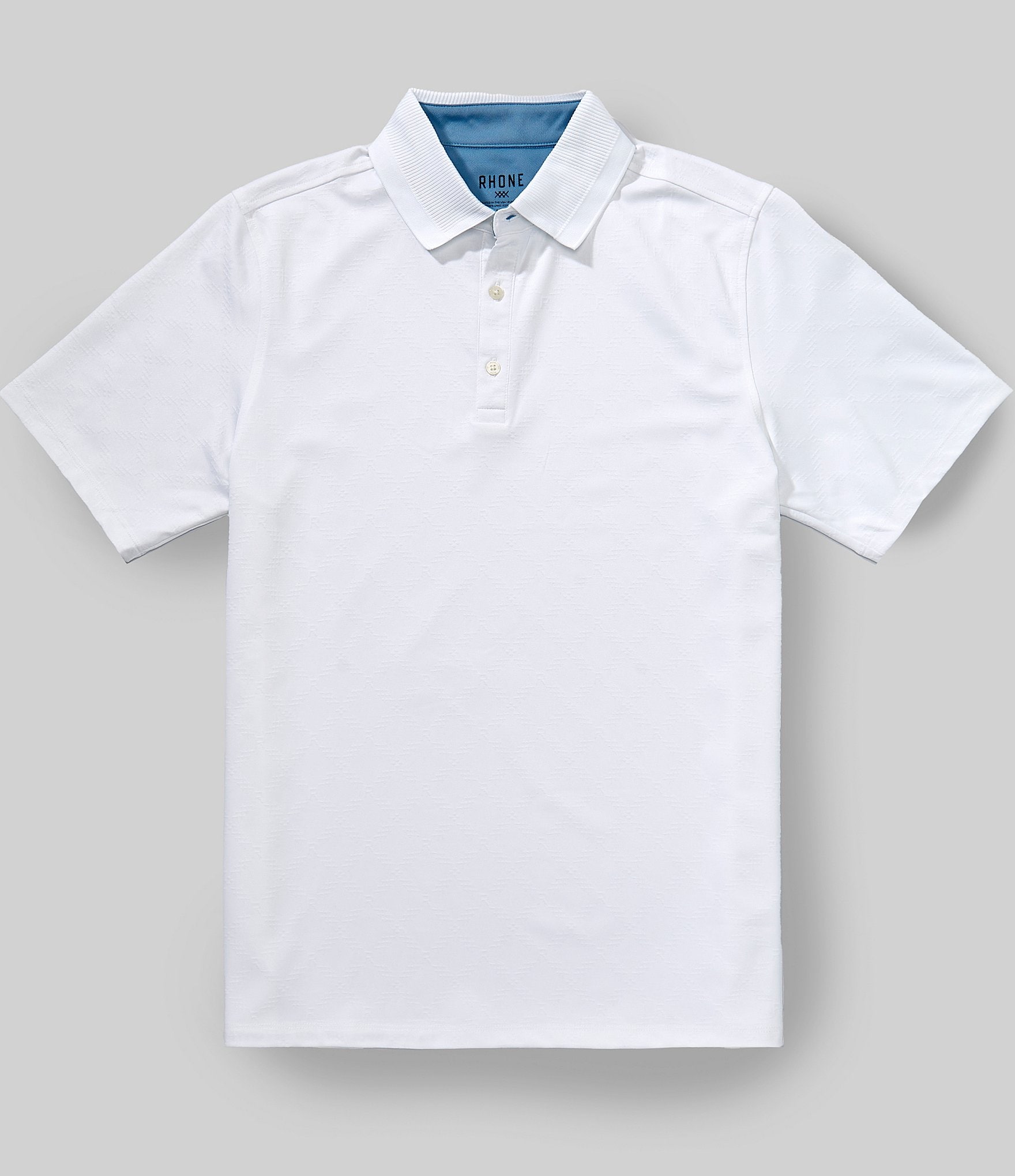 RHONE Fairway Performance Stretch Short Sleeve Polo Shirt