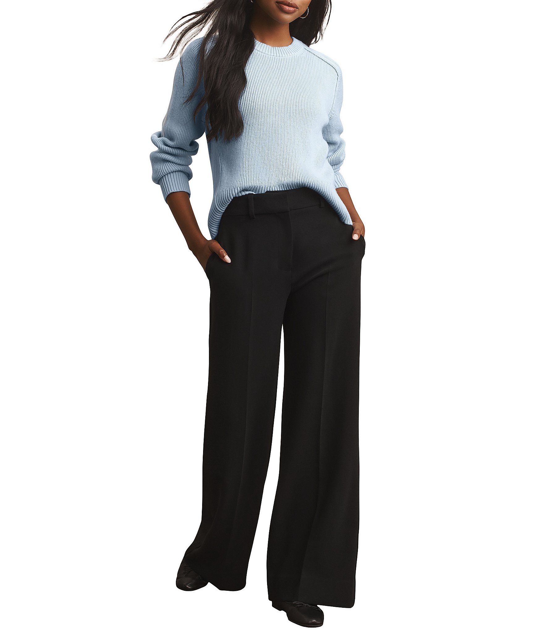 RHONE Forever Crew Neck Long Sleeve Sweater
