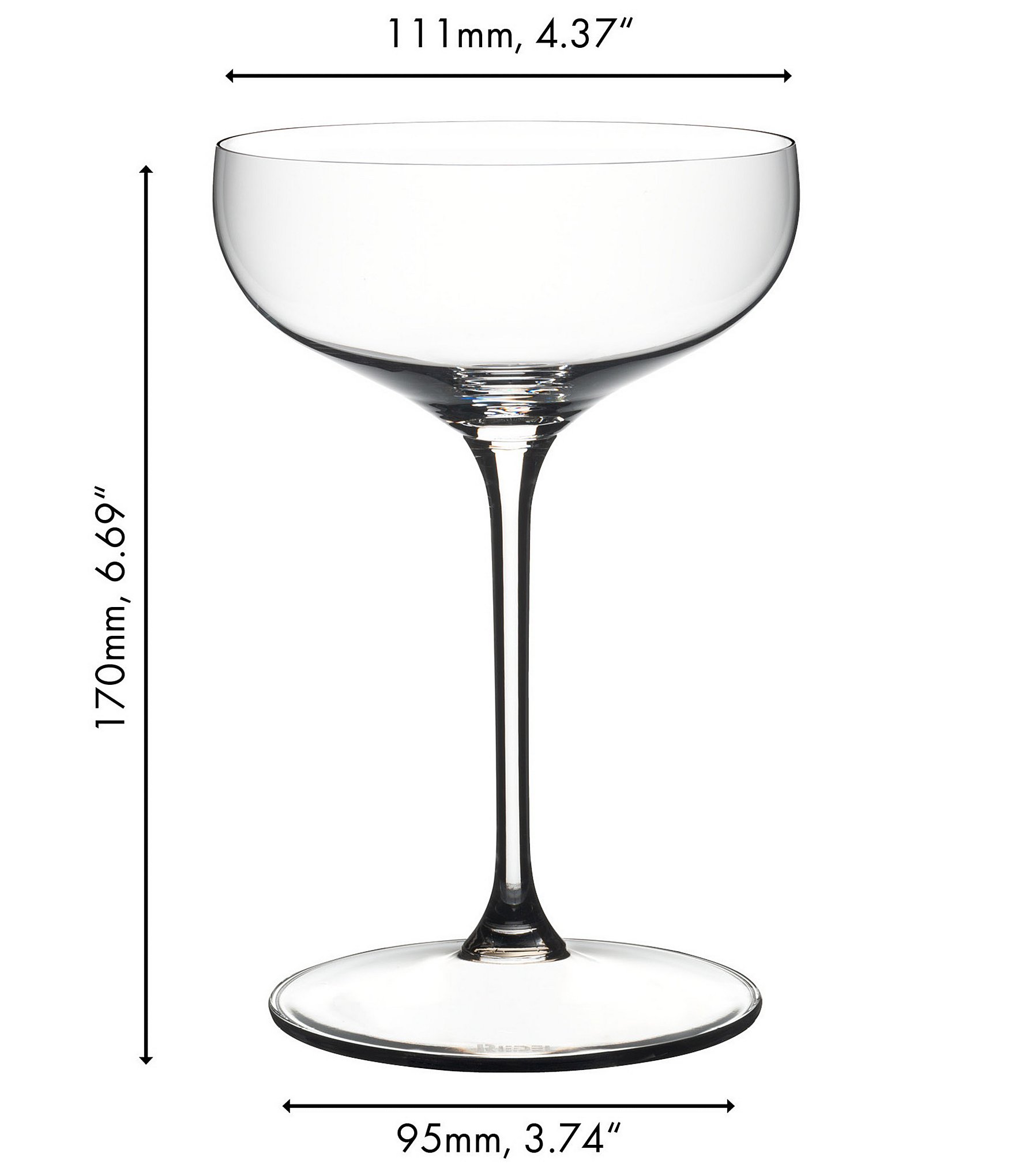 Riedel Grape@Riedel Coupe Cocktail, Set of 2