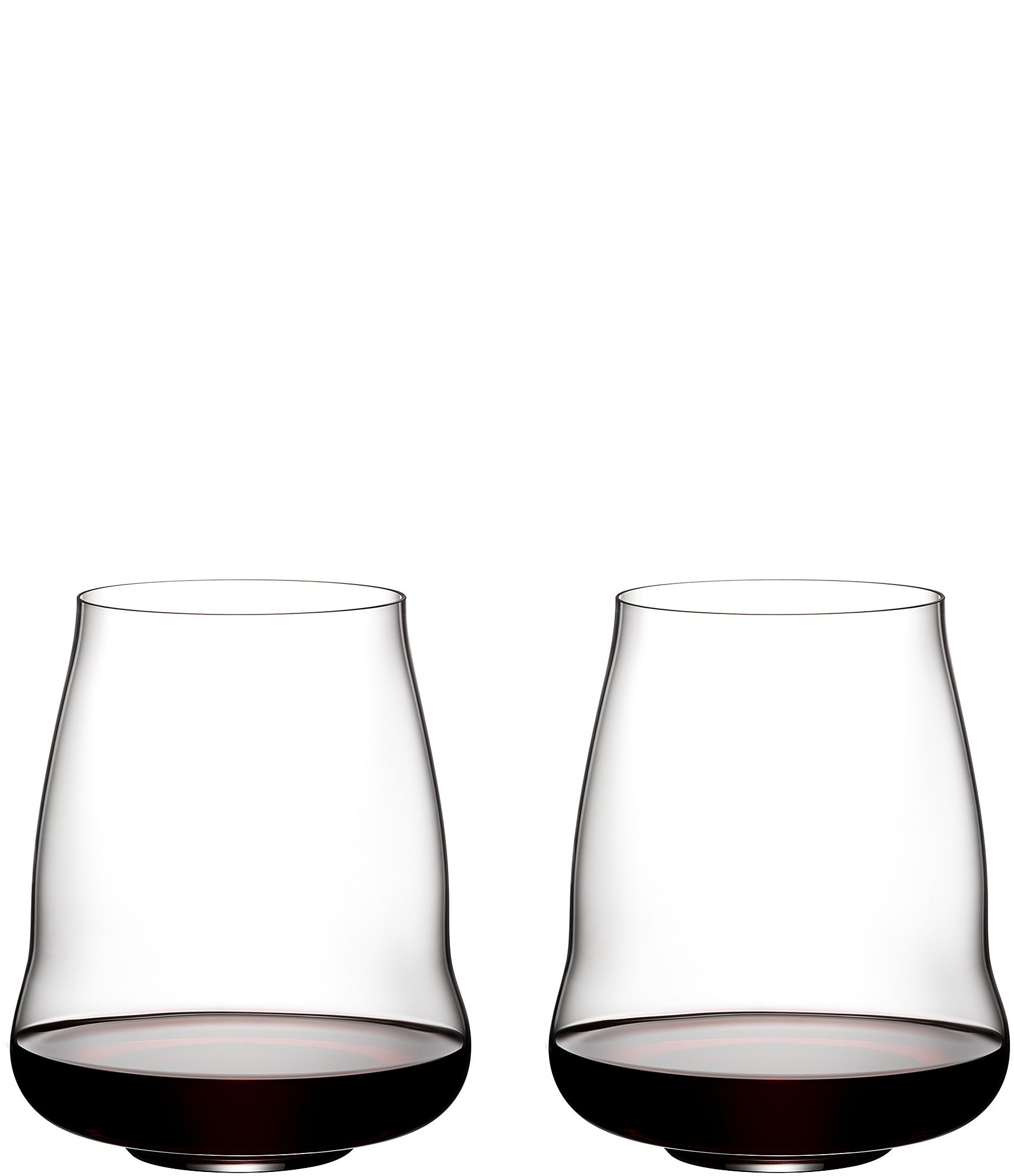 Supremo 15.25 oz Stemless / Pinot Noir Red Wine Glasses (Set Of 2